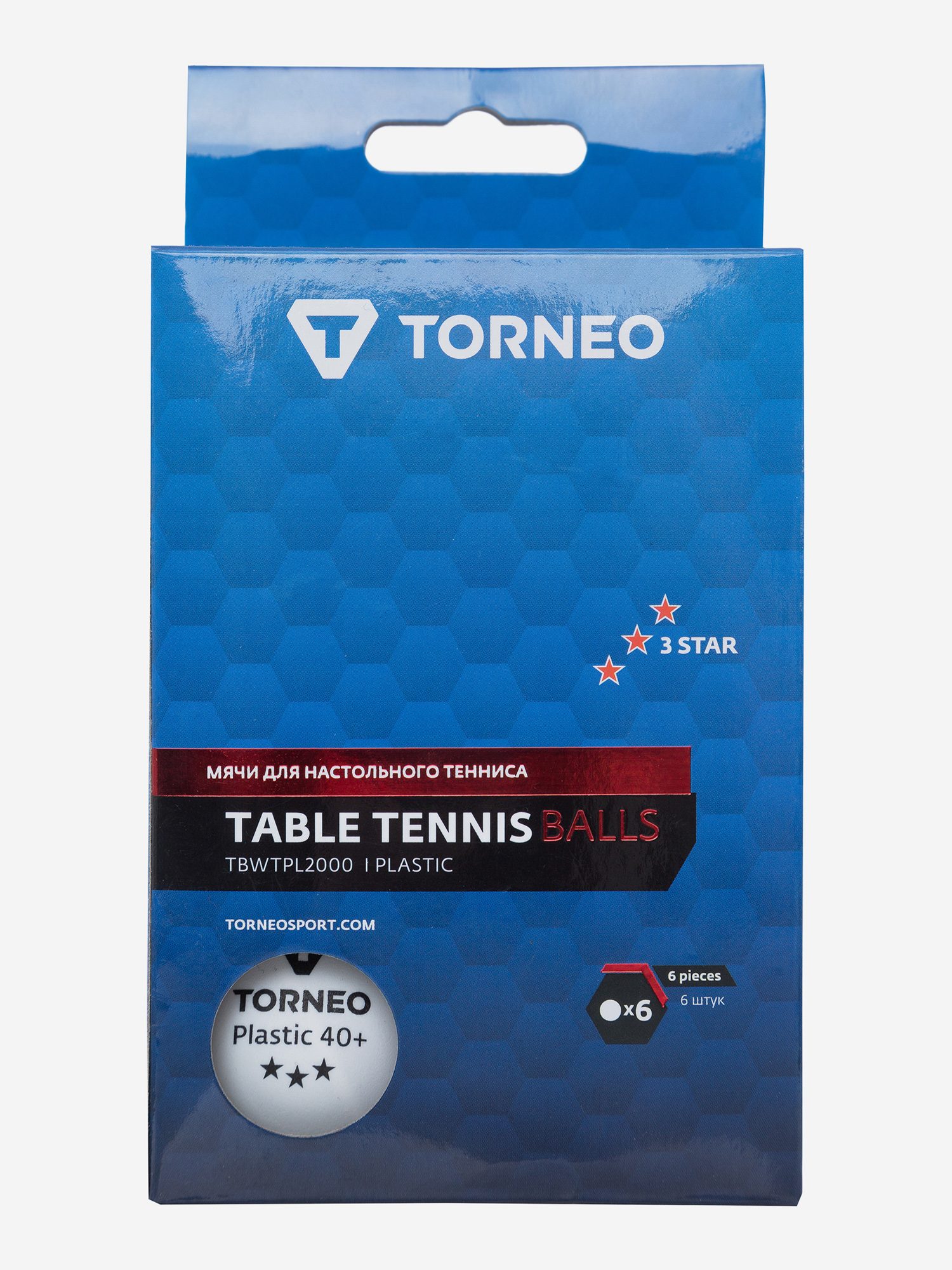 

Мячи для настольного тенниса Torneo, Белый