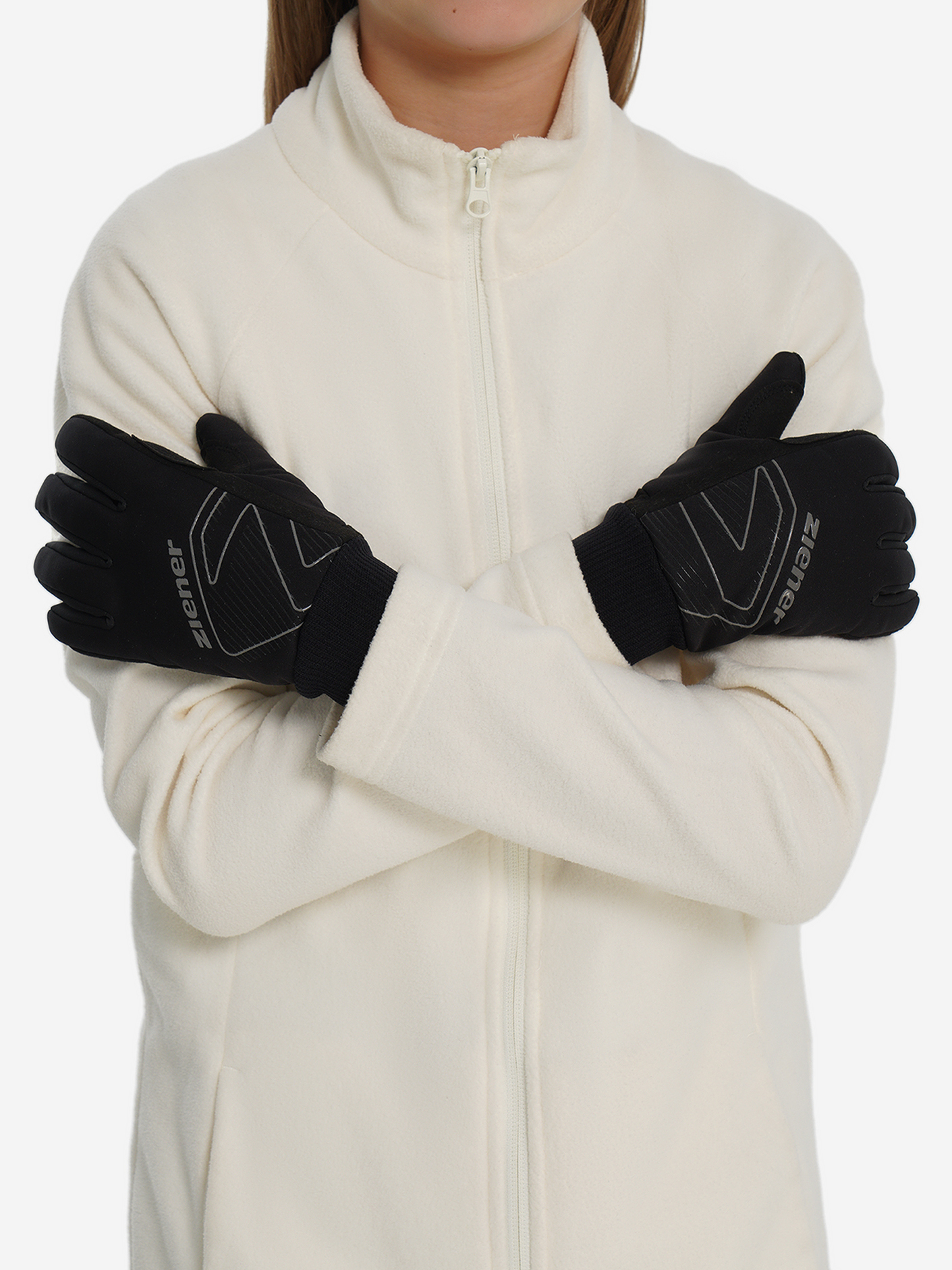 Изображение товара Перчатки детские Ziener Ulano, Черный