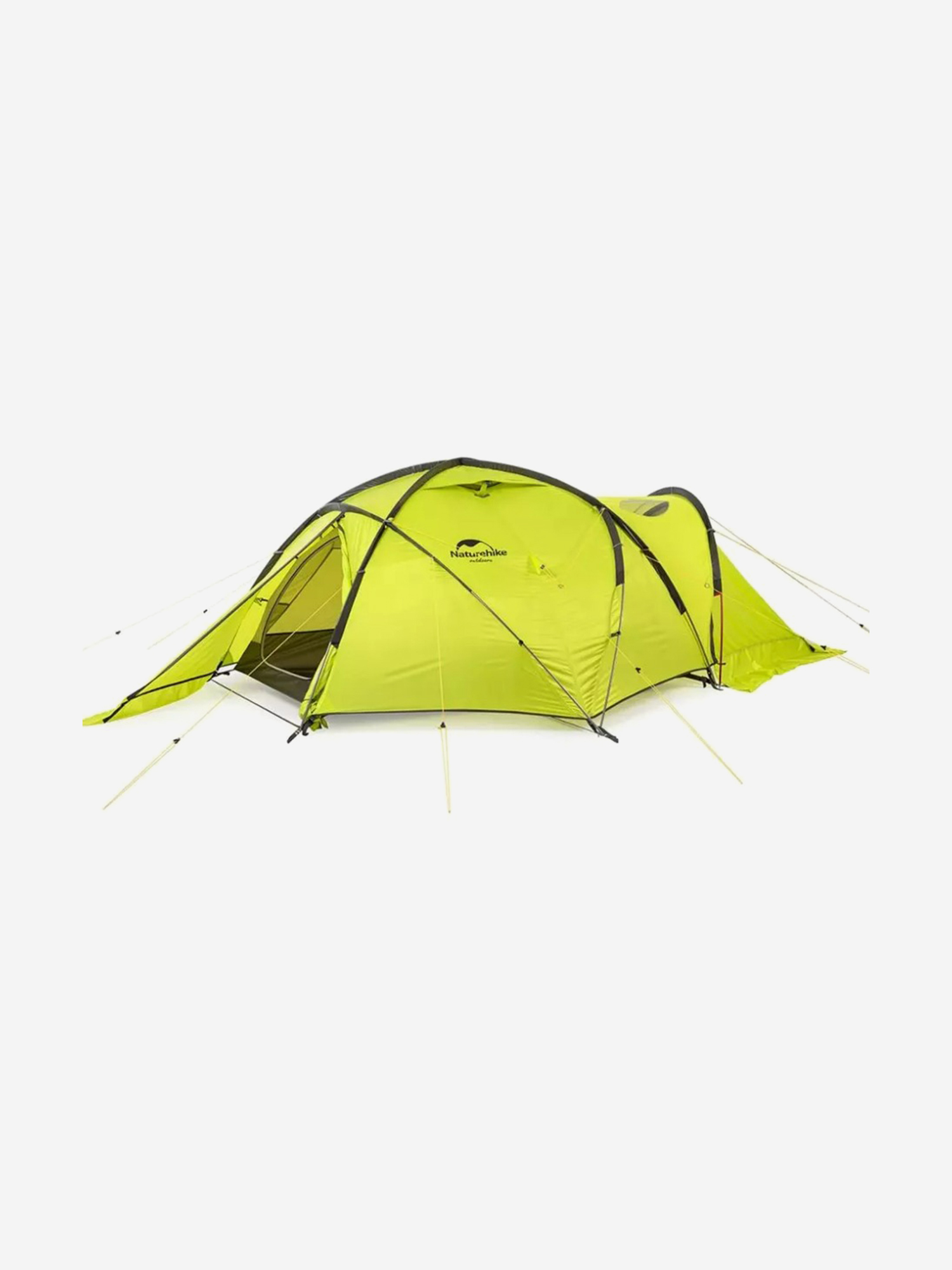 Палатка Naturehike Lgloo Alpine, 2-местная, Желтый мешок спальный naturehike compact c180 190х75 см правый тк 12c желтый желтый