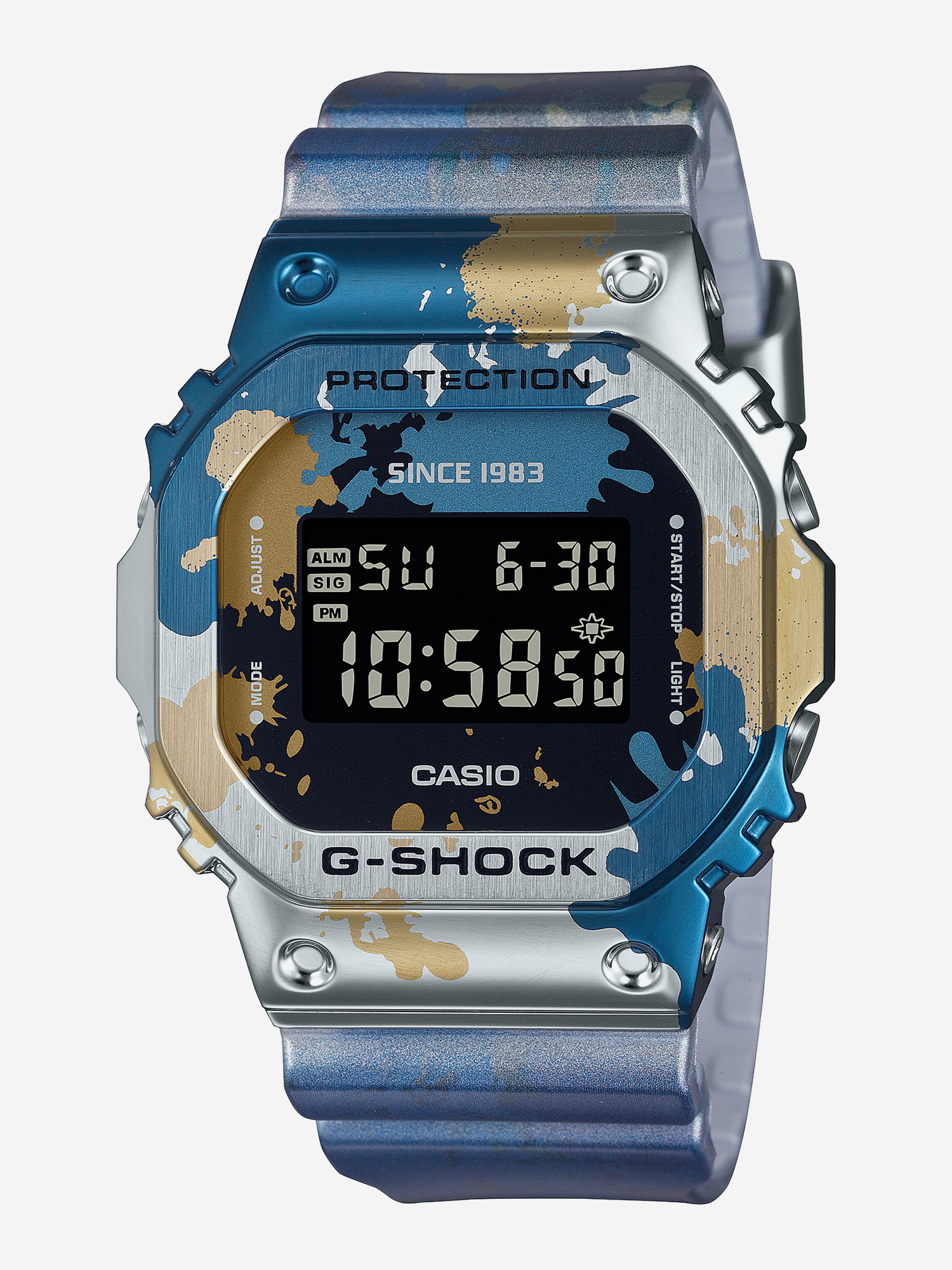 

Наручные часы Casio G-Shock GM-5600SS-1E, Фиолетовый