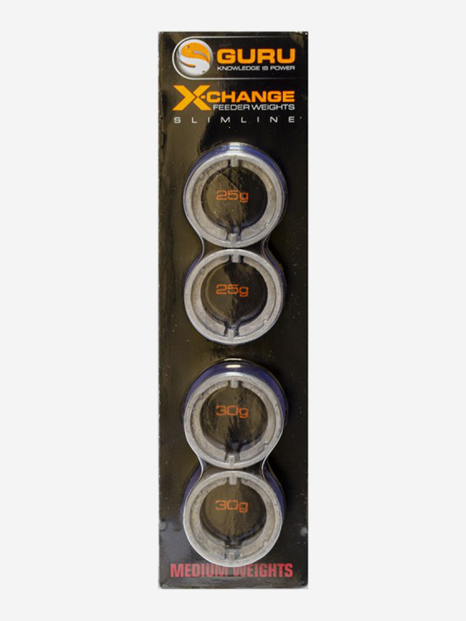 Изображение товара Сменные грузы GURU Slimline X-Change Feeder M для фидерной рыбалки Изображение товара Сменные грузы GURU Slimline X-Change Feeder M для фидерной рыбалки