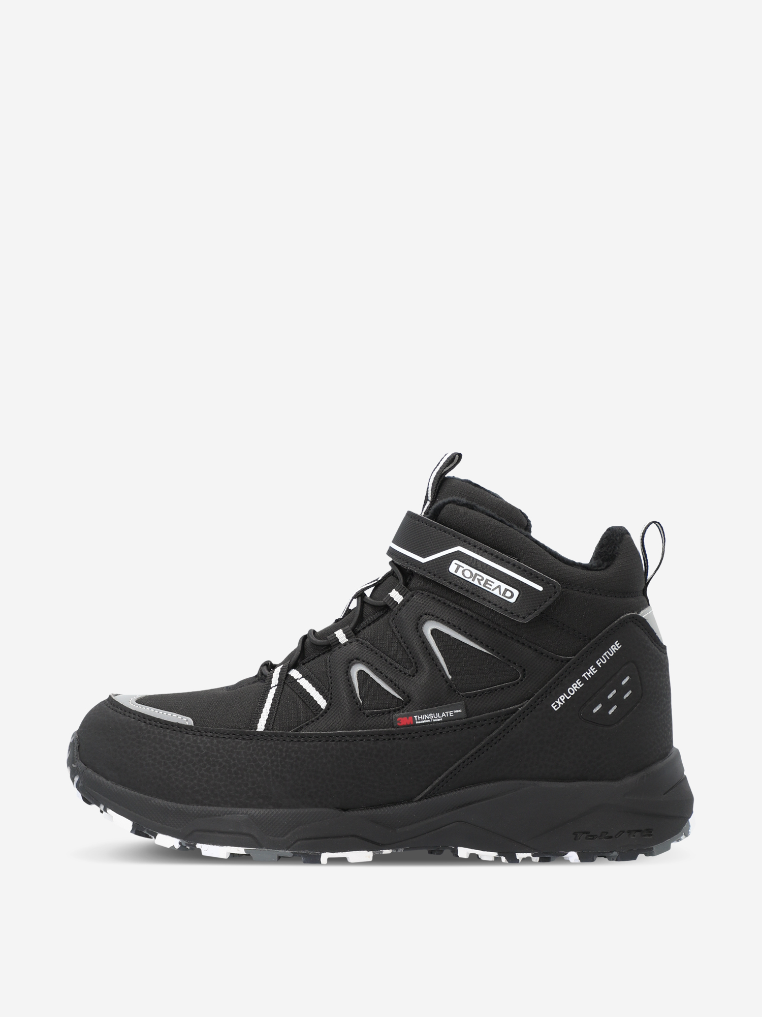 

Ботинки утепленные для мальчиков Toread, Черный