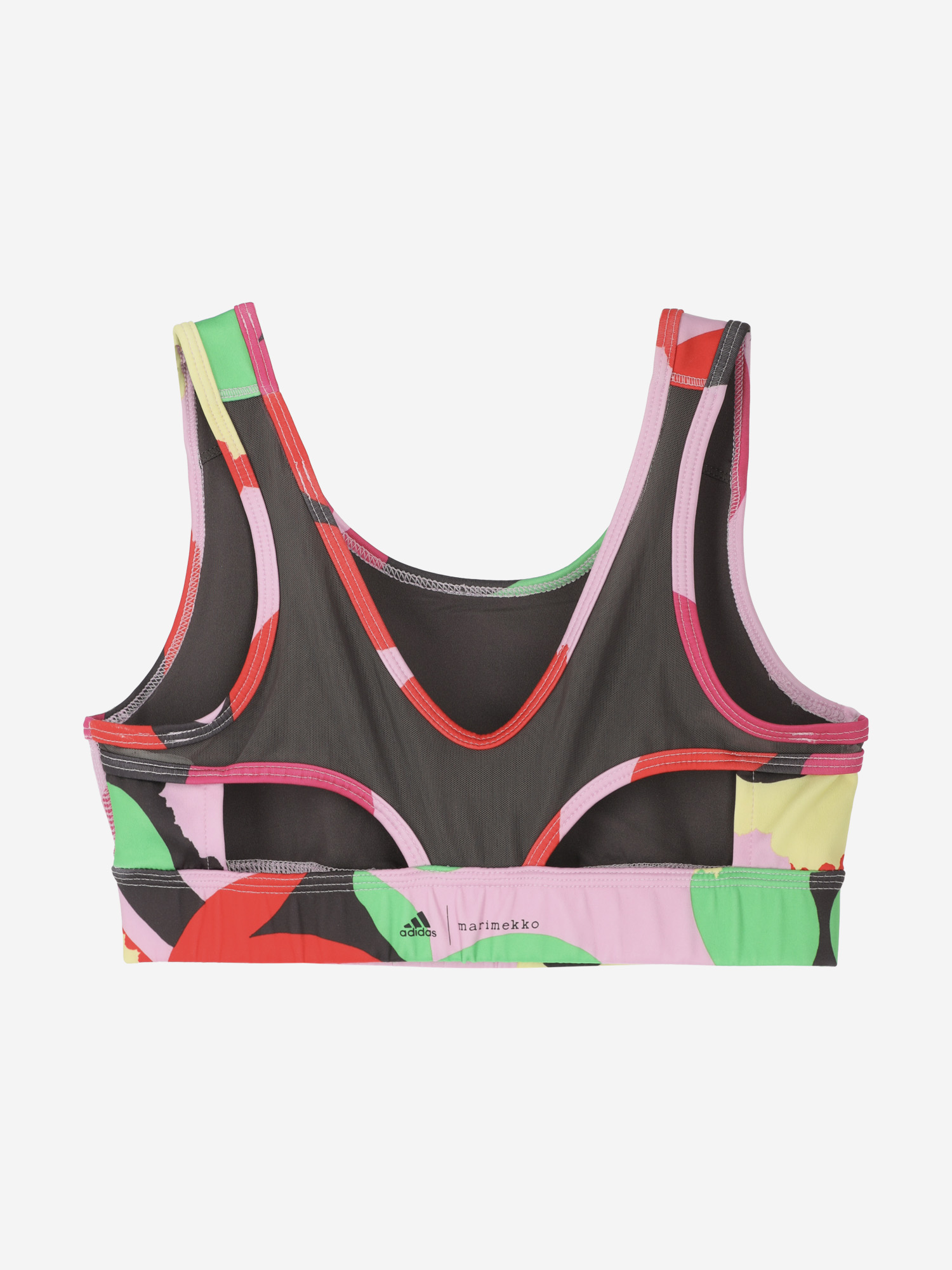 Спортивный топ бра для девочек adidas Marimekko Believe This Training, Мультицвет HF0514A01-, размер 140 - фото 6