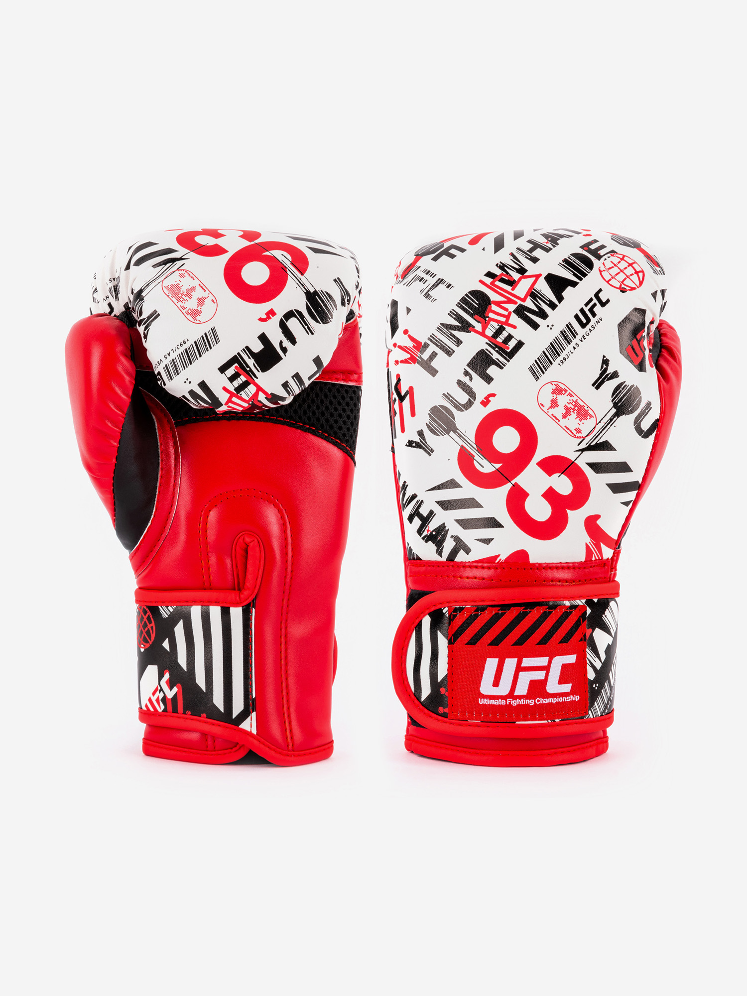 

Перчатки боксерские UFC, Красный