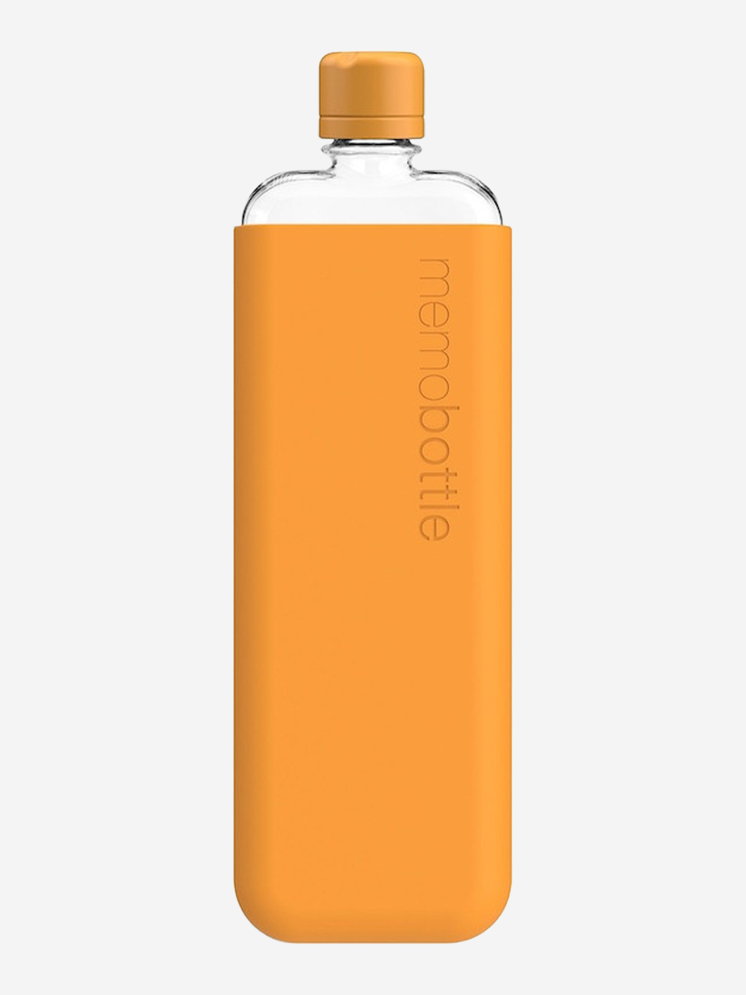 Изображение товара Memobottle Slim бутылка с силиконовым чехлом оранжевая