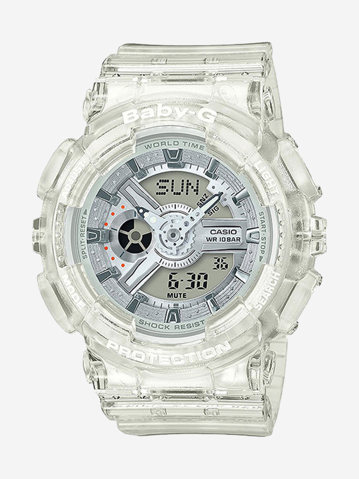 Изображение товара Спортивные часы CASIO BABY-G BA-110CR-7A, Серый