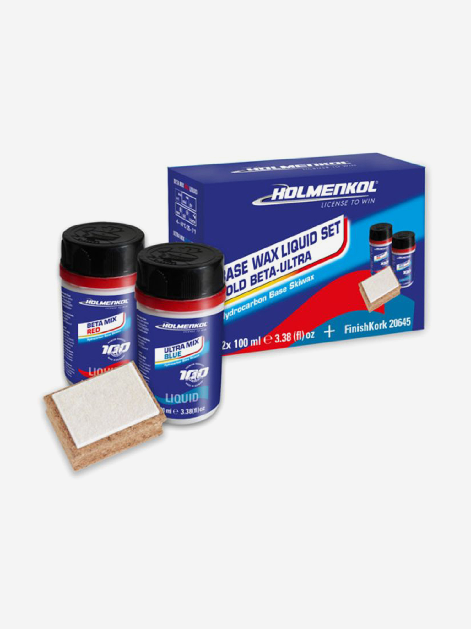 Изображение товара Набор жидких мазей скольжения Holmenkol Basic Liquid Set Cold