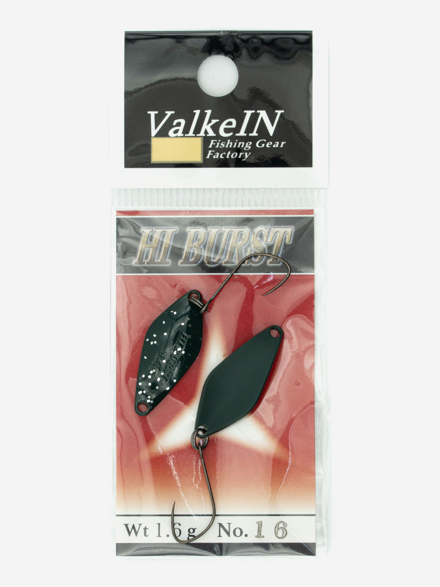 

Блесна VALKEIN HI BURST 1.6гр цвет 16, Мультицвет