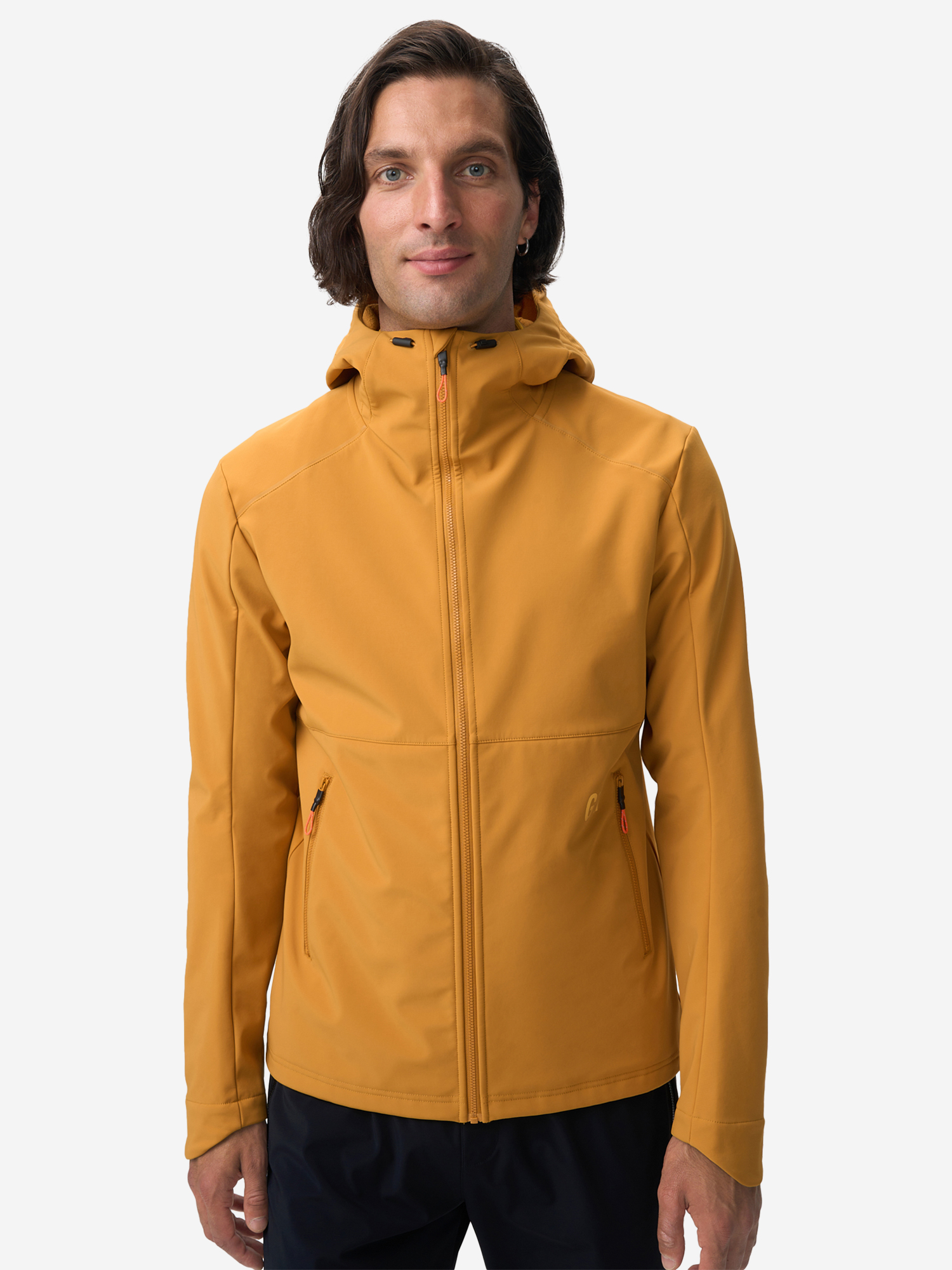 Изображение товара Мужская мембранная куртка GRI Норд для зимы и демисезона горчичного цвета