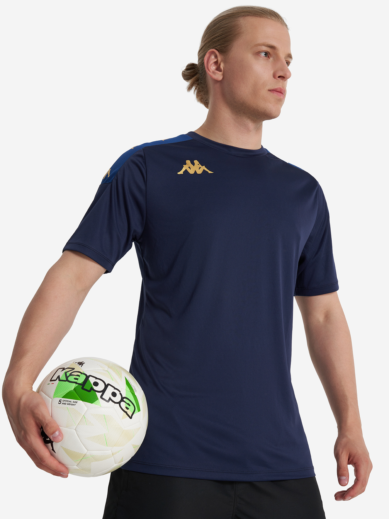 Изображение товара Мужская футболка Kappa с логотипом Omini для футбола