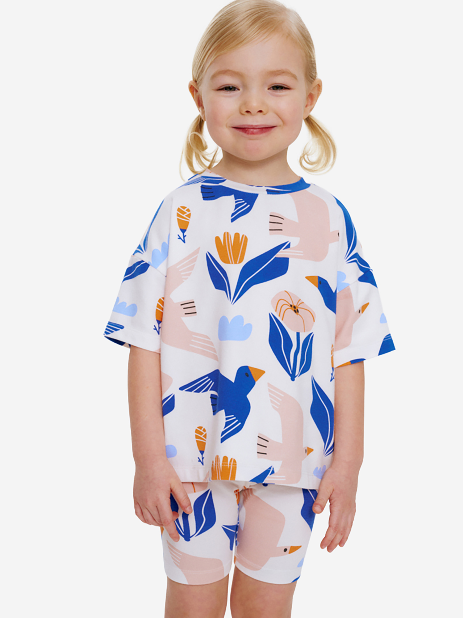 Изображение товара Футболка для девочки Artie натуральный хлопок эластан летняя спорт стадия