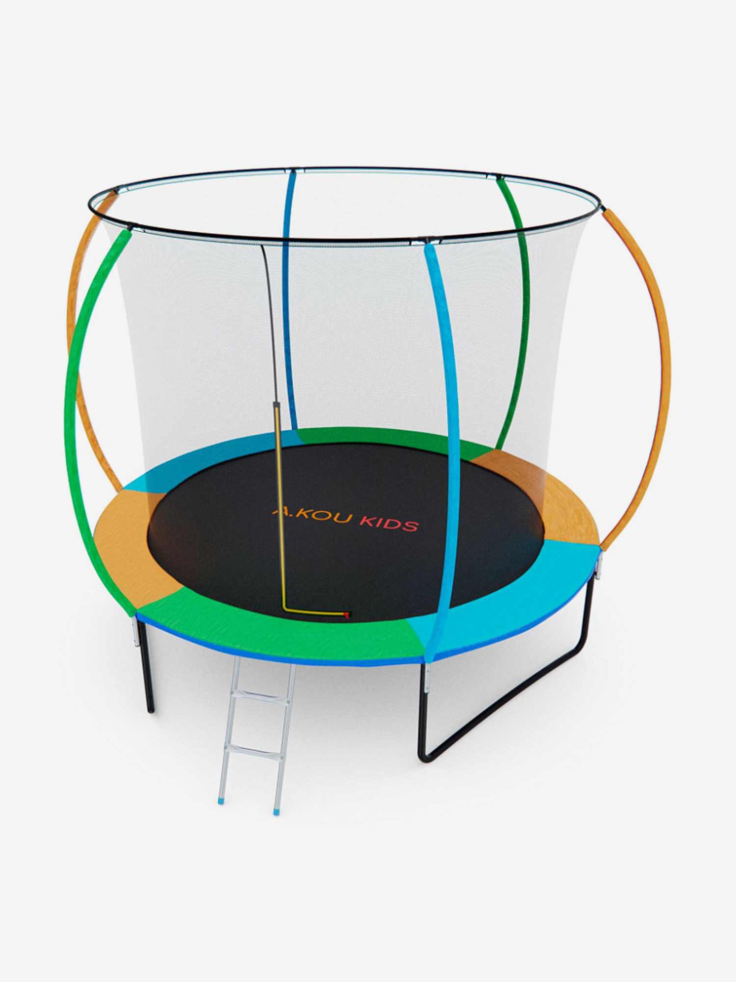 Изображение товара Детский батут DFC A.KOU KIDS 10 футов с защитной сеткой для улицы