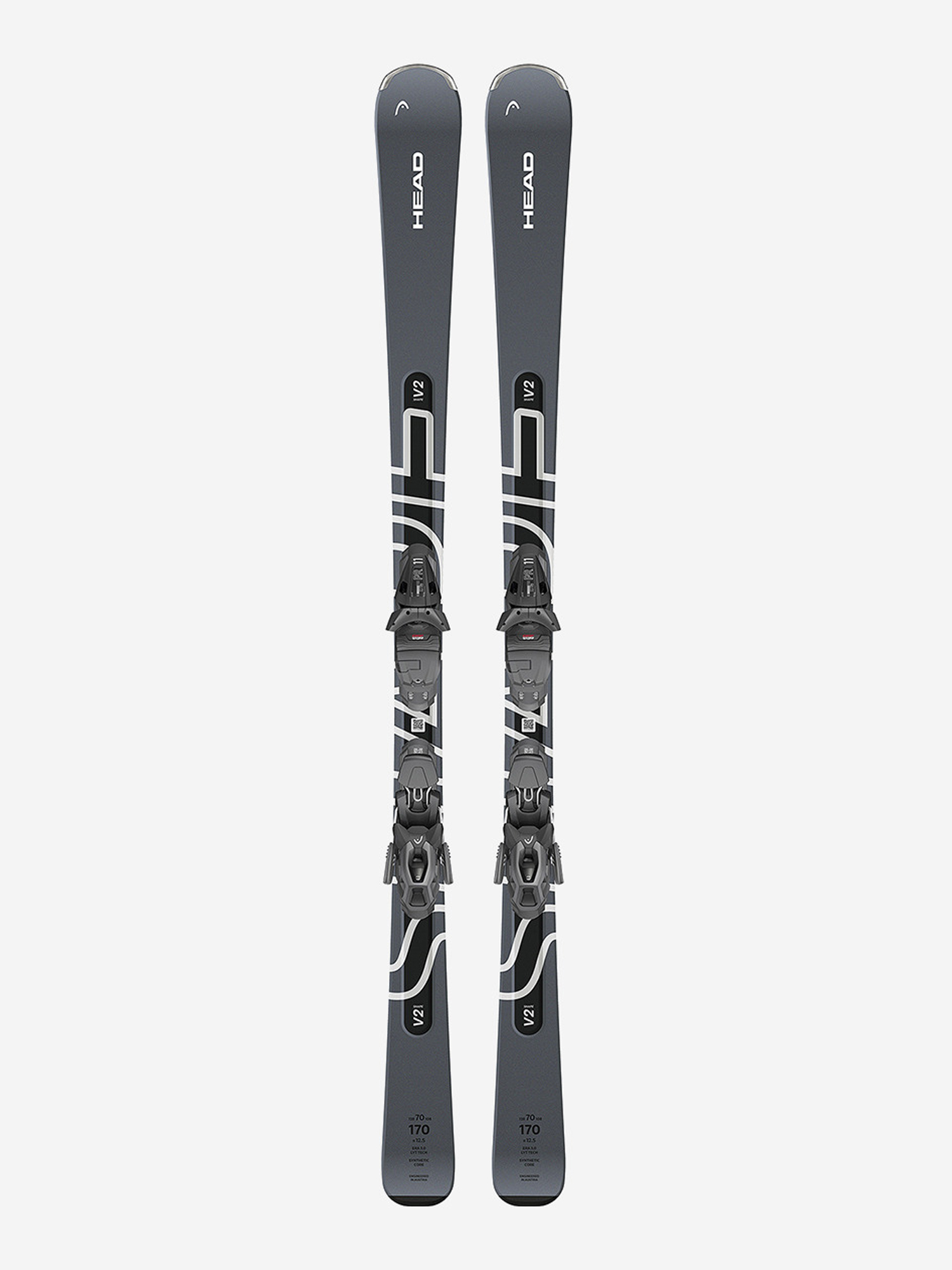 

Горные лыжи с креплениями Head Shape V2 AMT-PR + PR 11 GW 24/25, Серый