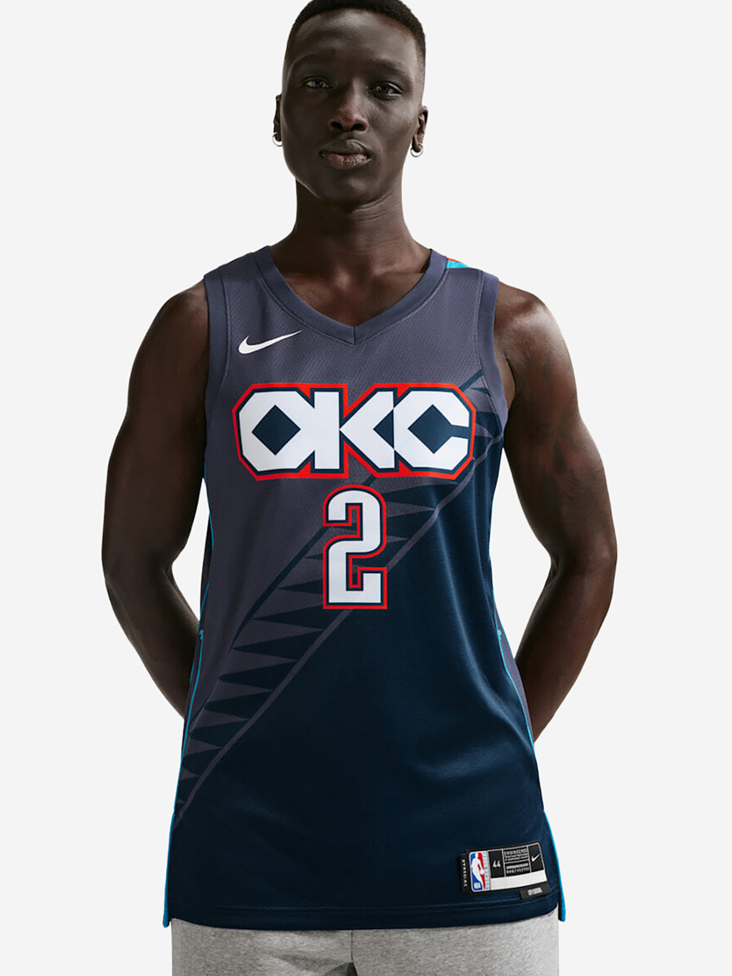 Изображение товара Майка баскетбольная Nike Shai Gilgeous-Alexander Oklahoma City Thunder City Edition