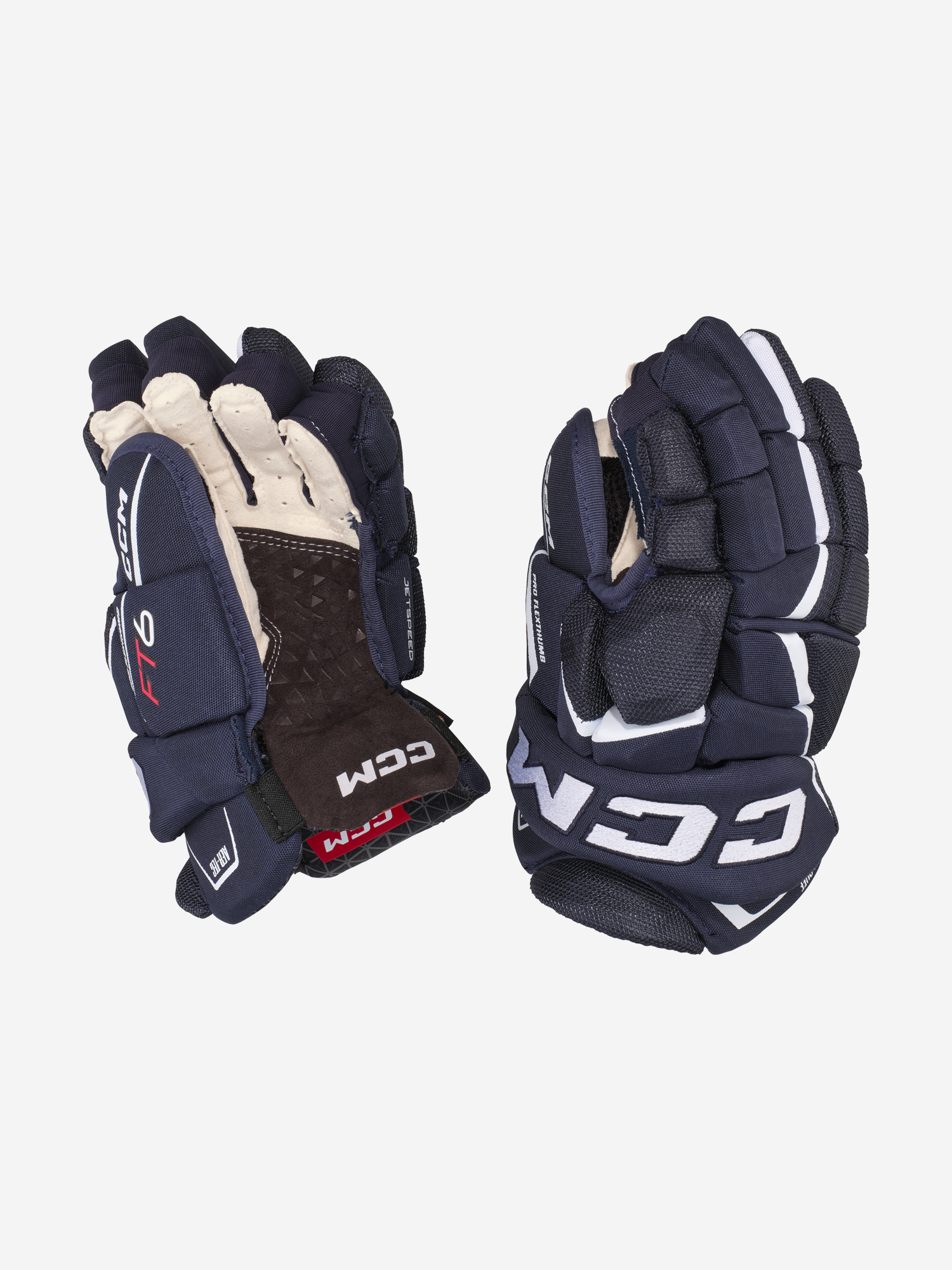 

Перчатки хоккейные детские CCM JetSpeed FT6 JR, Синий