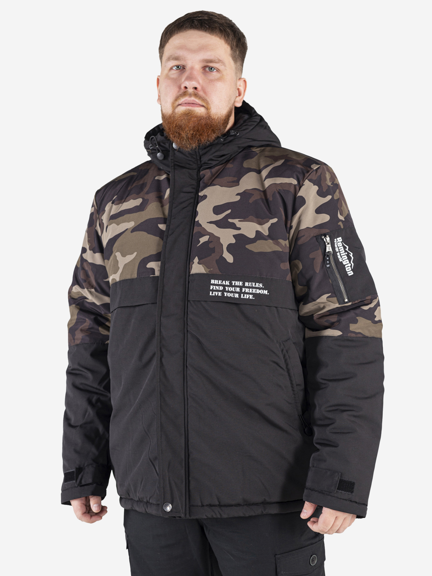 

Куртка Remington Urban Sivera Black/Camo, Черный