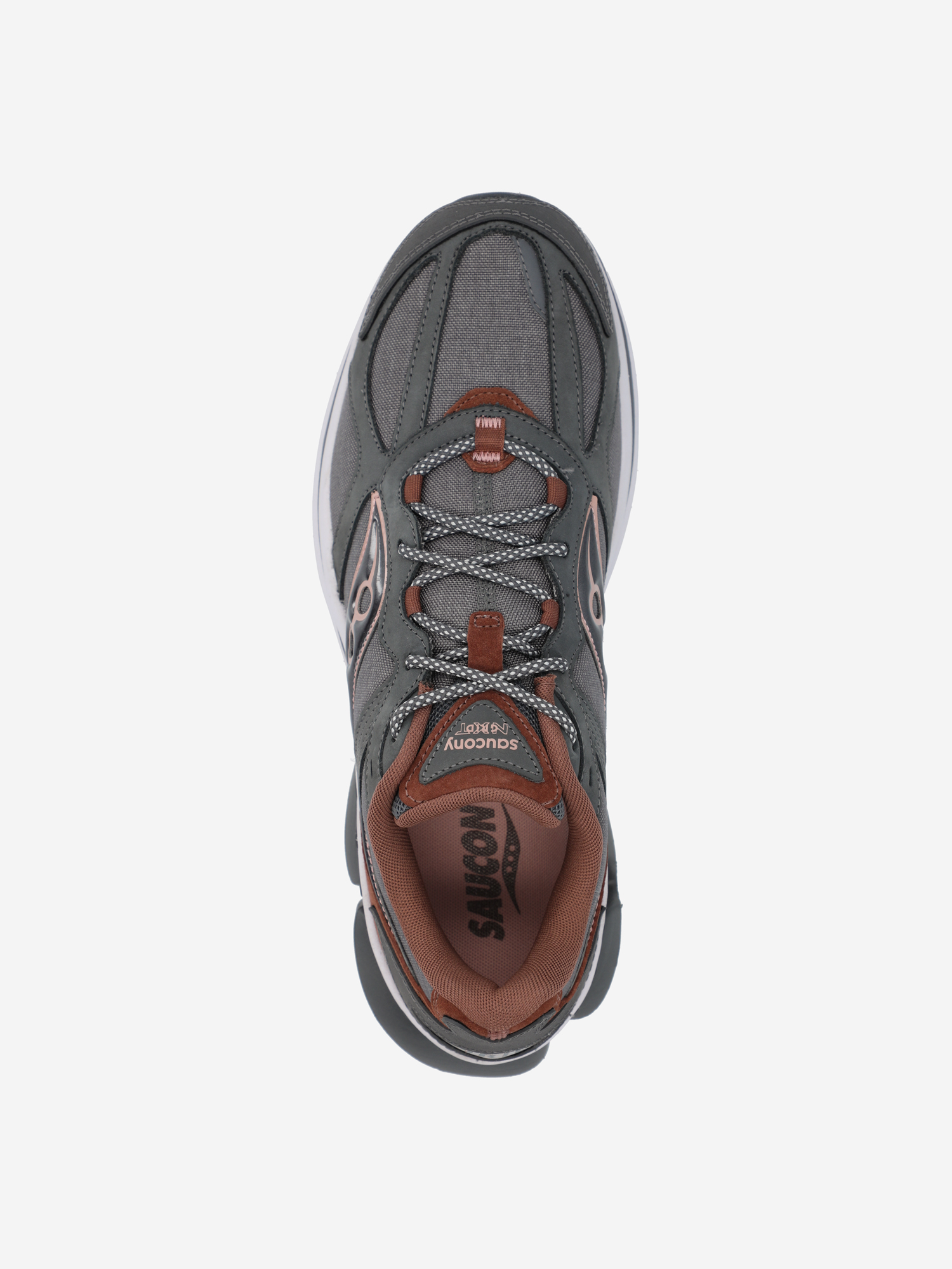 фото Кроссовки мужские saucony grid nxt, серый