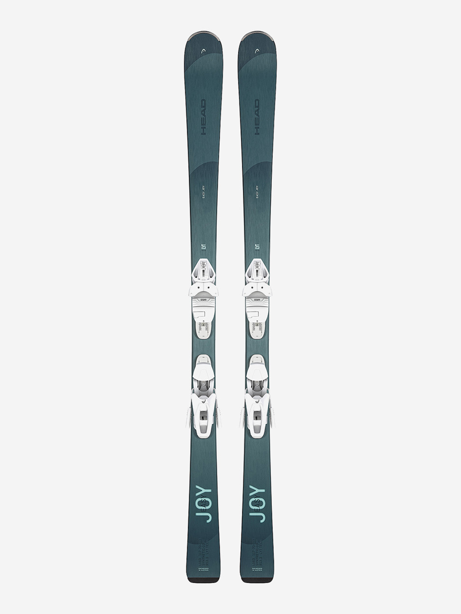 

Горные лыжи с креплениями Head Easy Joy SLR + Joy 9 GW SLR 23/24, Серый