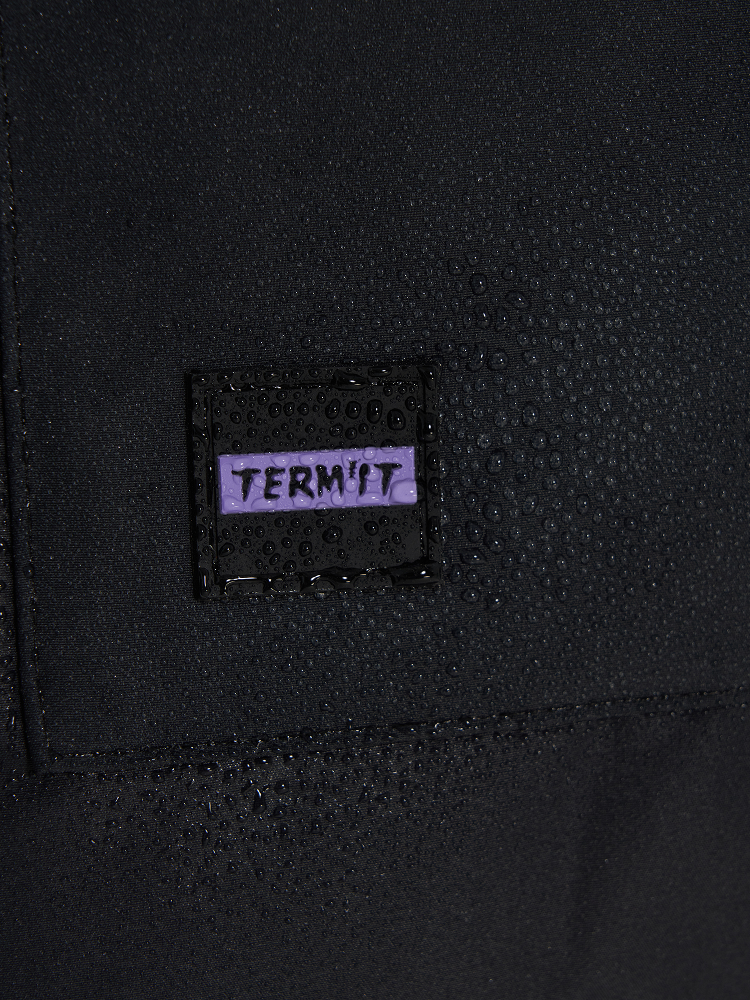 фото Пальто утепленное для девочек termit, черный