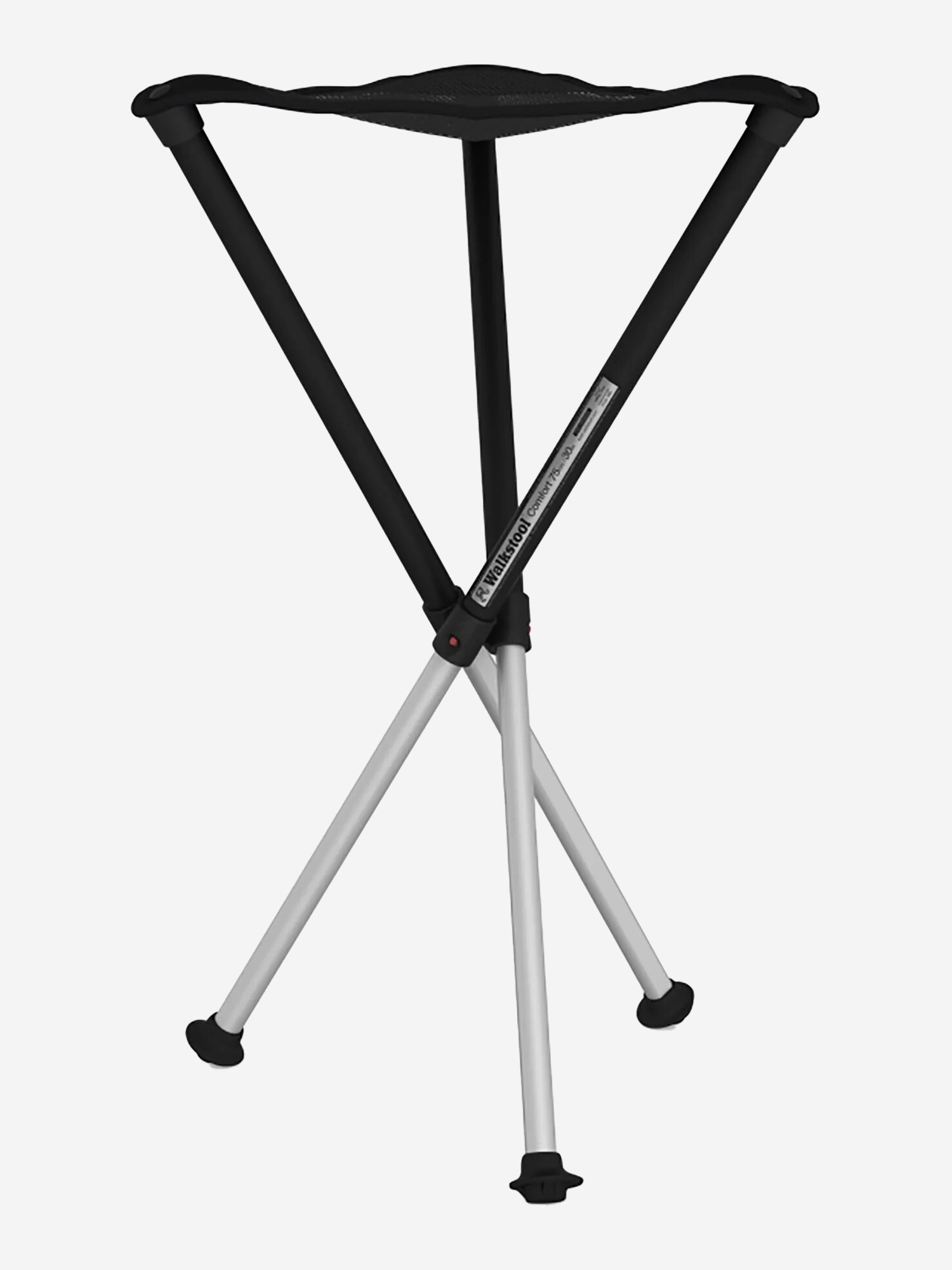 Стульчик раскладной Walkstool Comfort 75XXL, Черный стульчик раскладной walkstool comfort 55xl