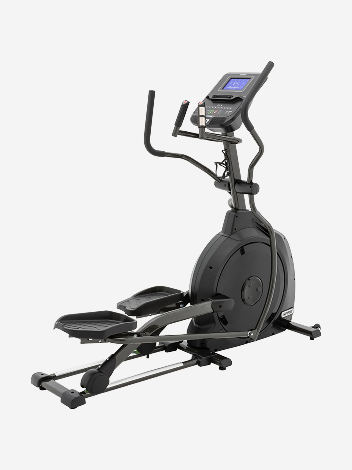 Изображение товара Эллиптический тренажер SPIRIT XE195 BLACK с Bluetooth, 20 уровней нагрузки