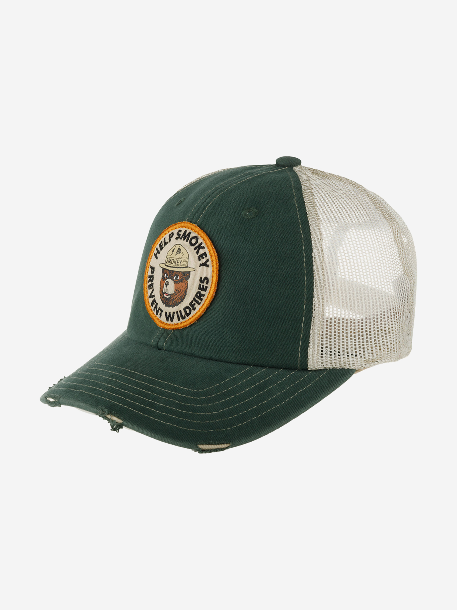 

Бейсболка с сеточкой AMERICAN NEEDLE 23001A-SBEAR Smokey Bear Orville (зеленый), Зеленый