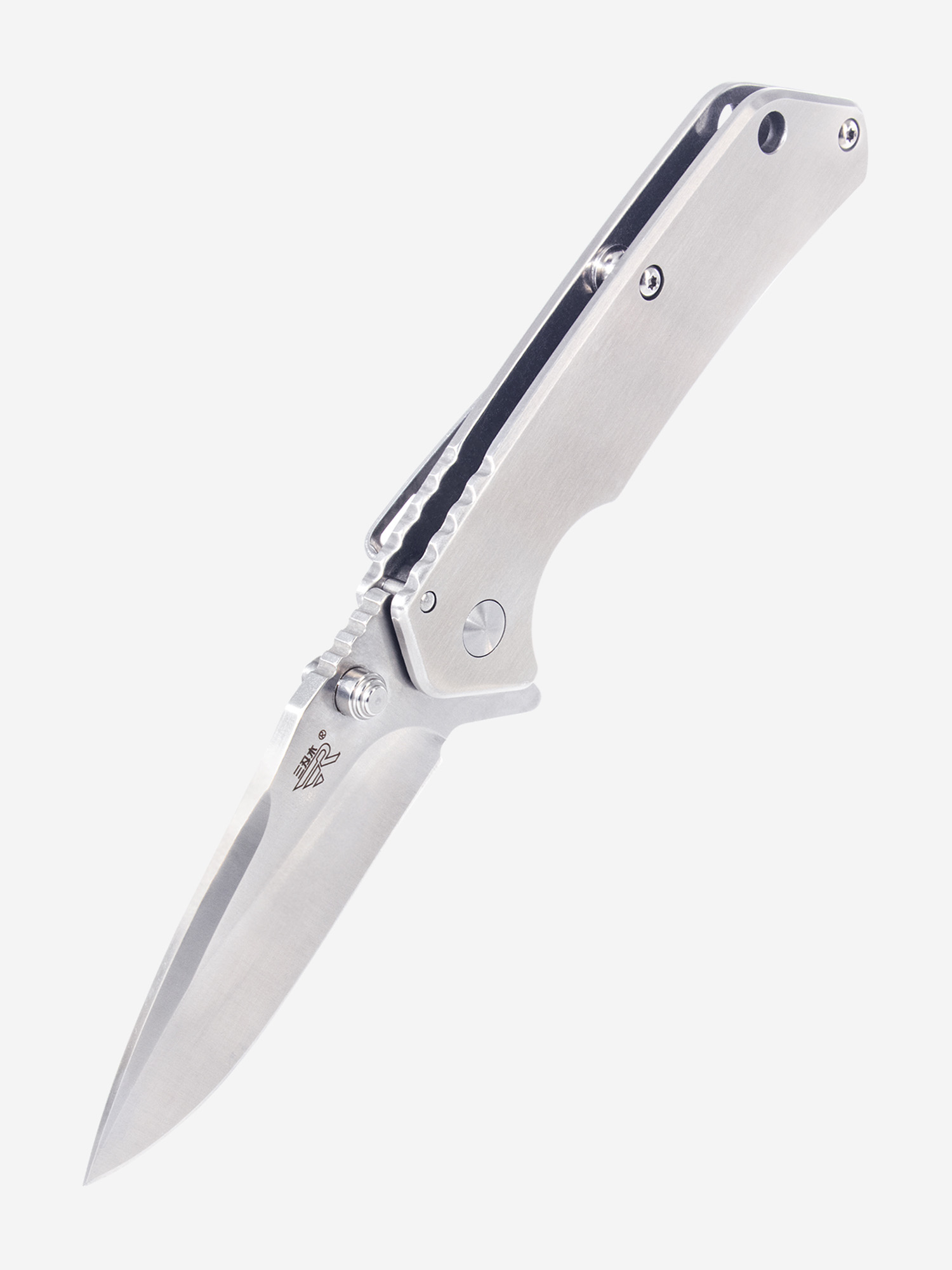 

Складной нож SanRenMu 7056LUC-SA, Серебряный