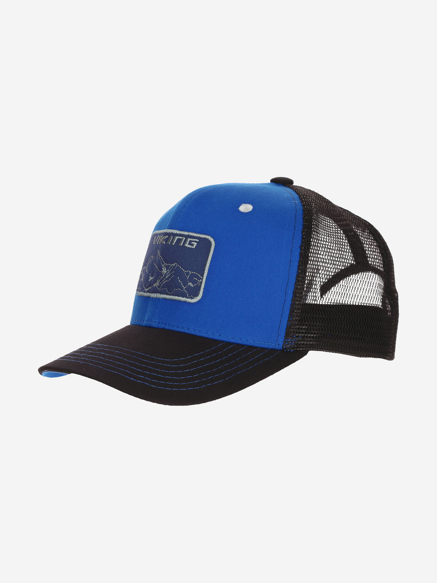 Кепка VIKING Track Blue/Black, Черный кепка buff pack speed cap arius blue us l xl 132827 707 30 00