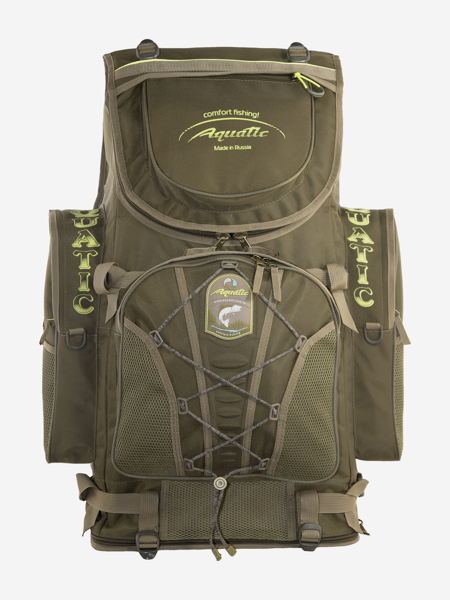 

Рюкзак рыболовный Aquatic Р-85, 85л, Зеленый