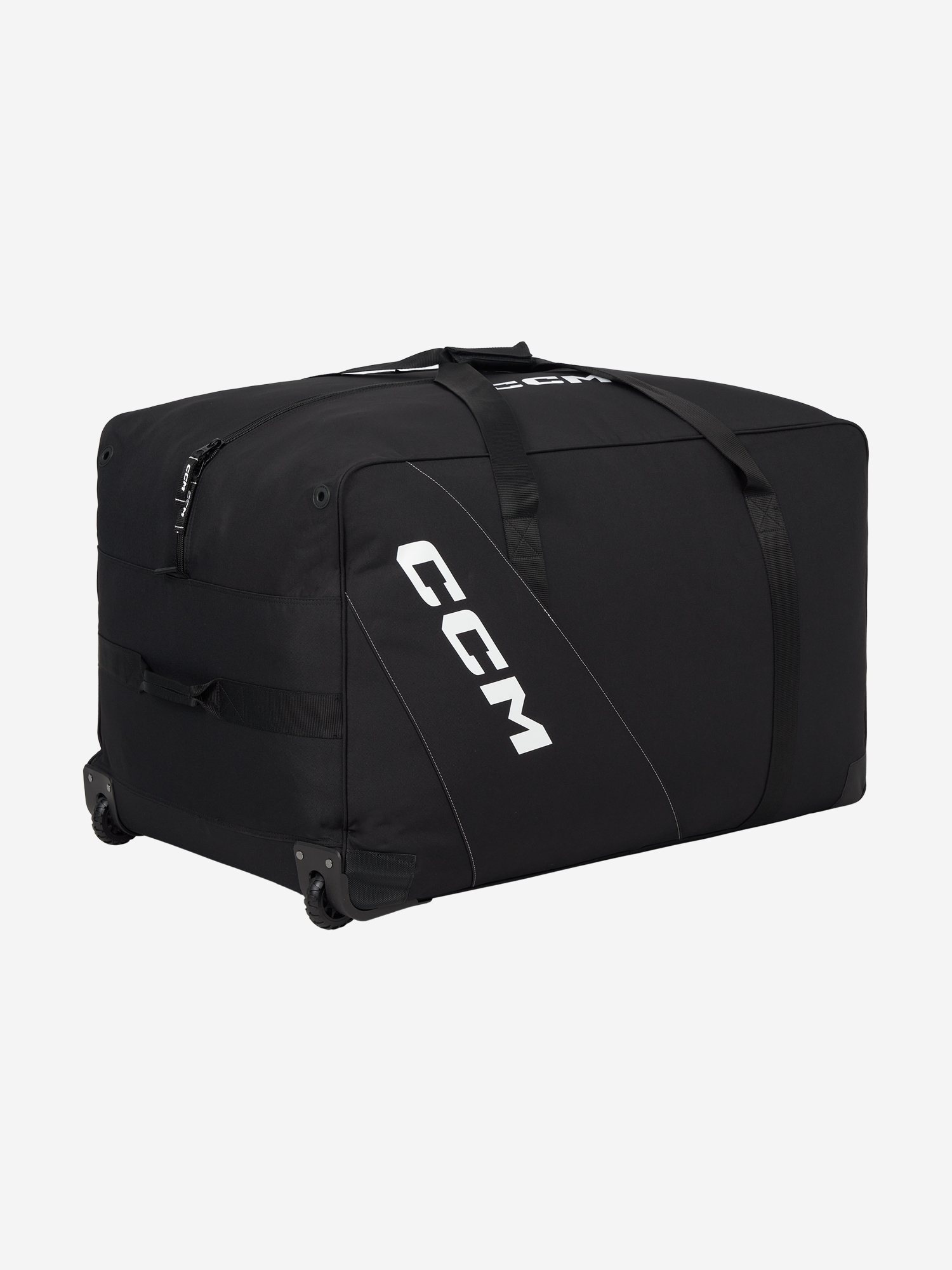 фото Баул хоккейный с колесами ccm team core 37", черный
