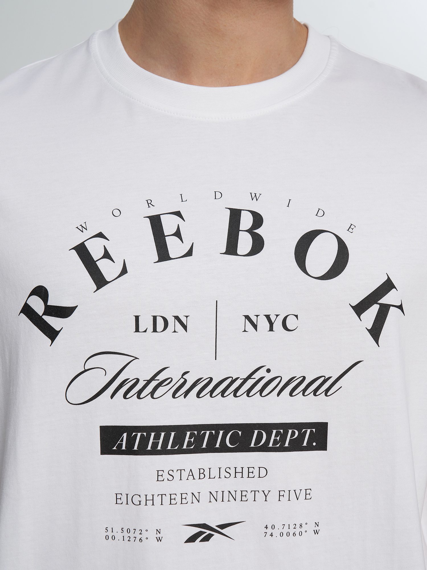 Футболка мужская Reebok, Белый 5