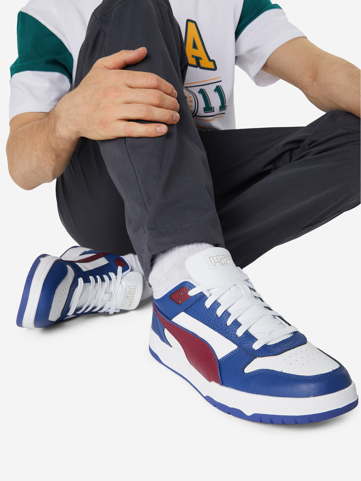 

Кеды мужские PUMA Rbd Game Low, Синий