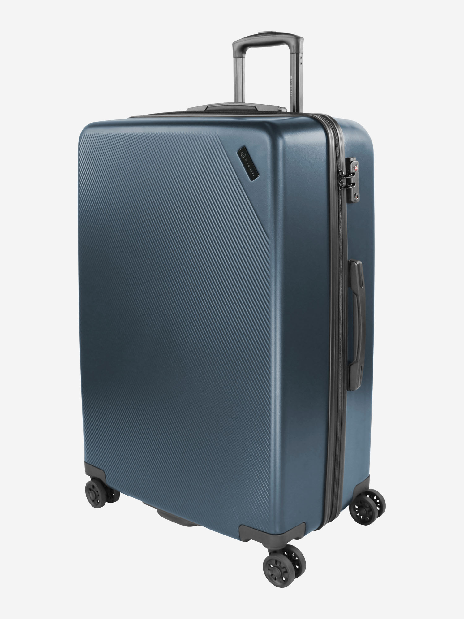 Изображение товара Большой чемодан BUGATTI Kallisto на колесах синего цвета 100 л