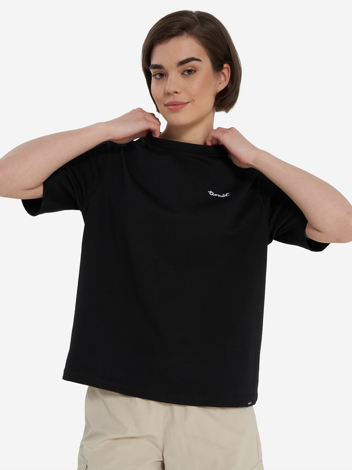 Футболка женская оверсайз Termit, черный, арт. 142513trt-99