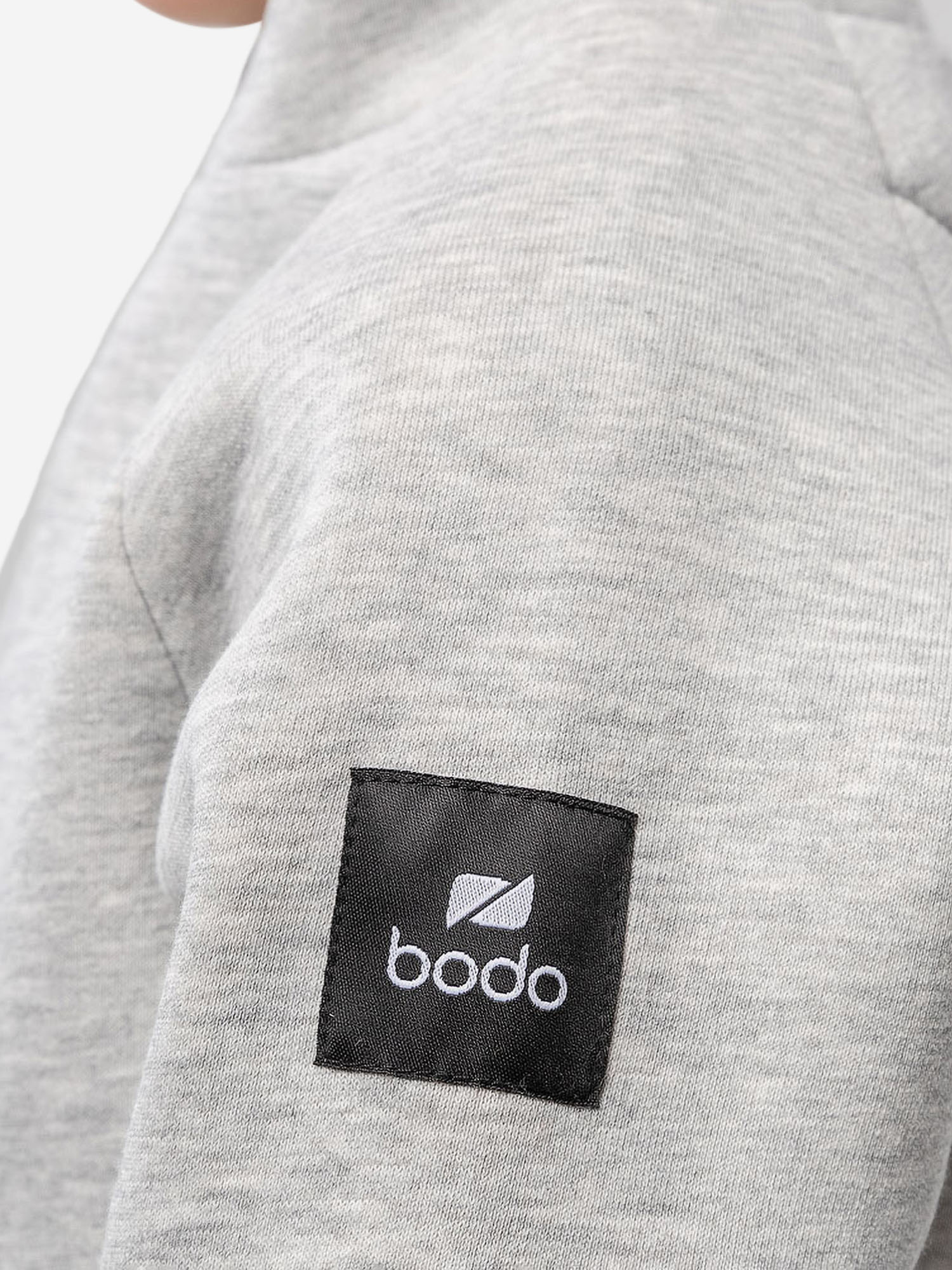 Комбинезон с начесом для мальчиков bodo, Серый 9-185U/BODOB3N-9-185U/-GREY MELANGE, размер 98-104 - фото 5