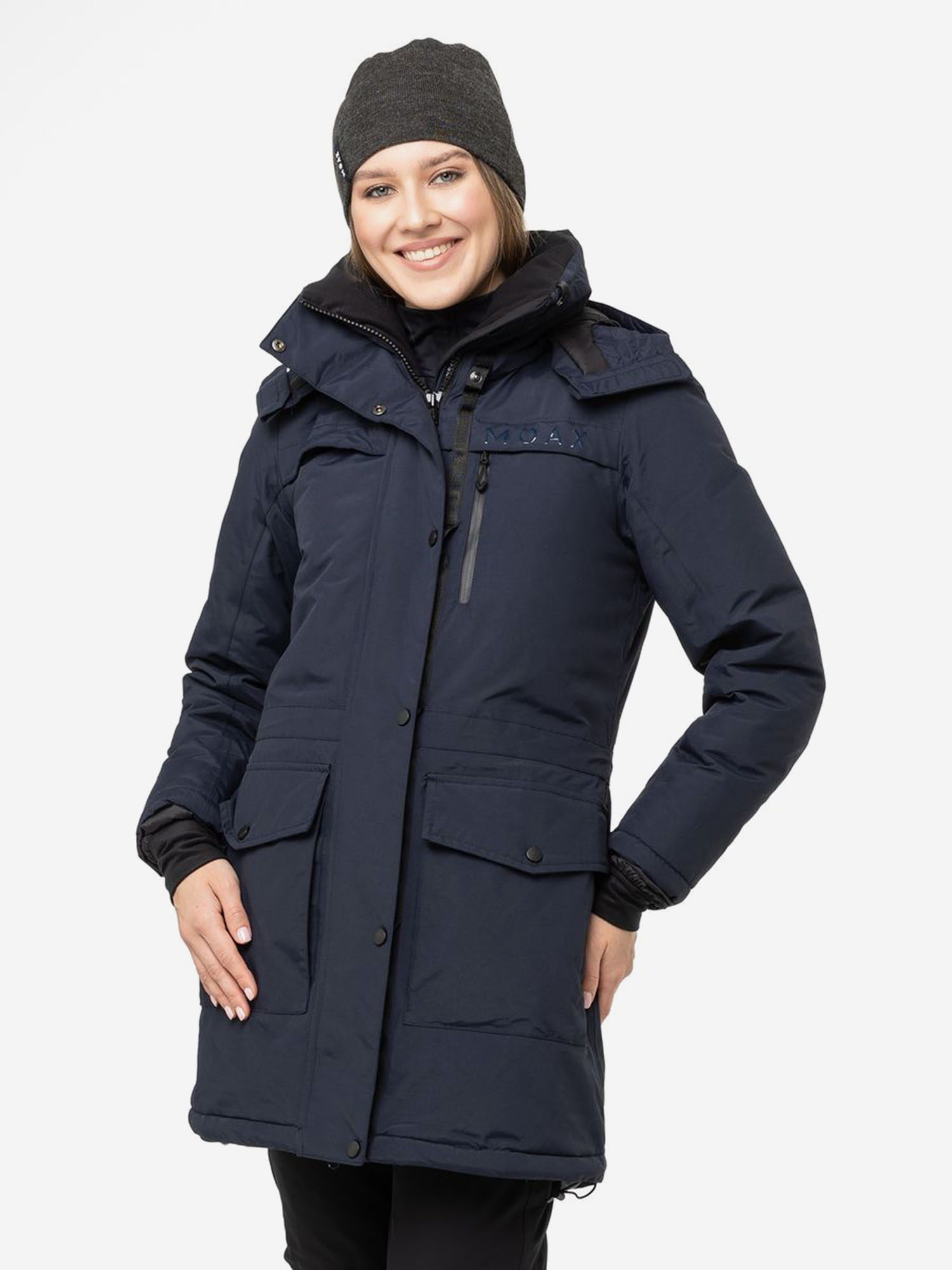 

Парка женская MOAXSPORT Siberia Dupont, Синий