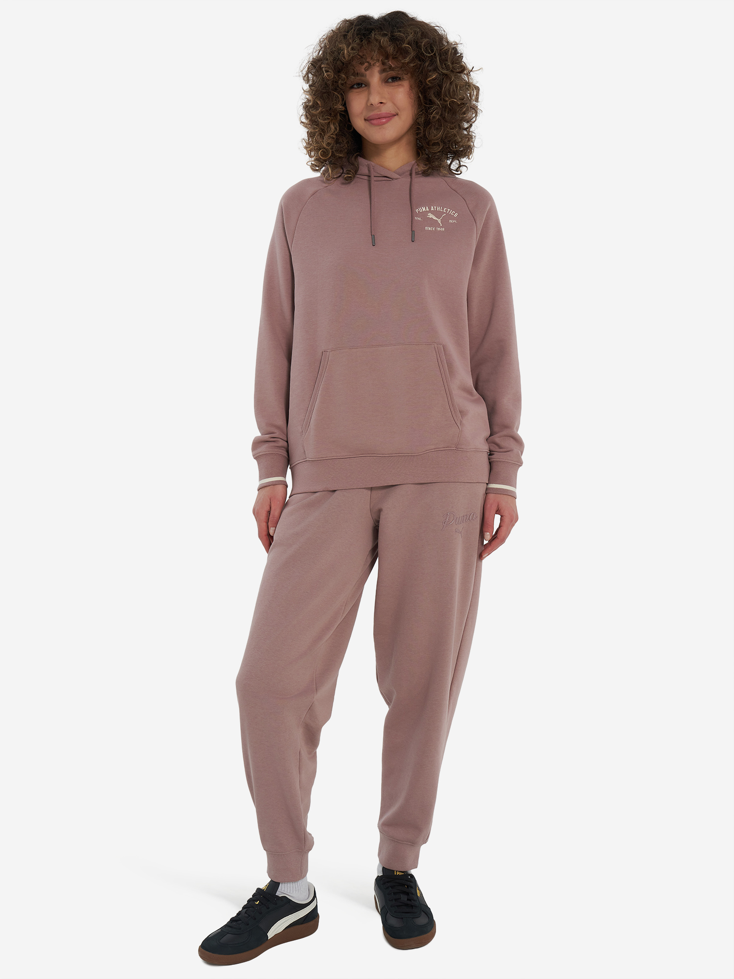 Худи женское PUMA, Бежевый 4