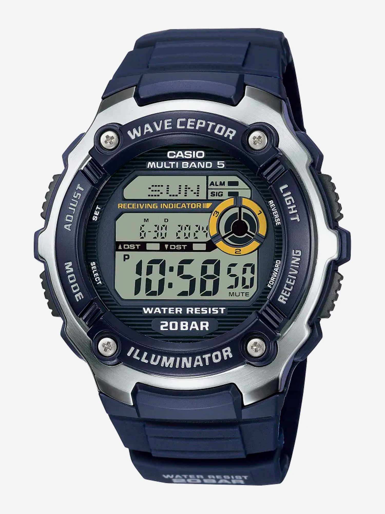 Изображение товара Спортивные часы CASIO WV-200R-2A для водных видов спорта и фитнеса