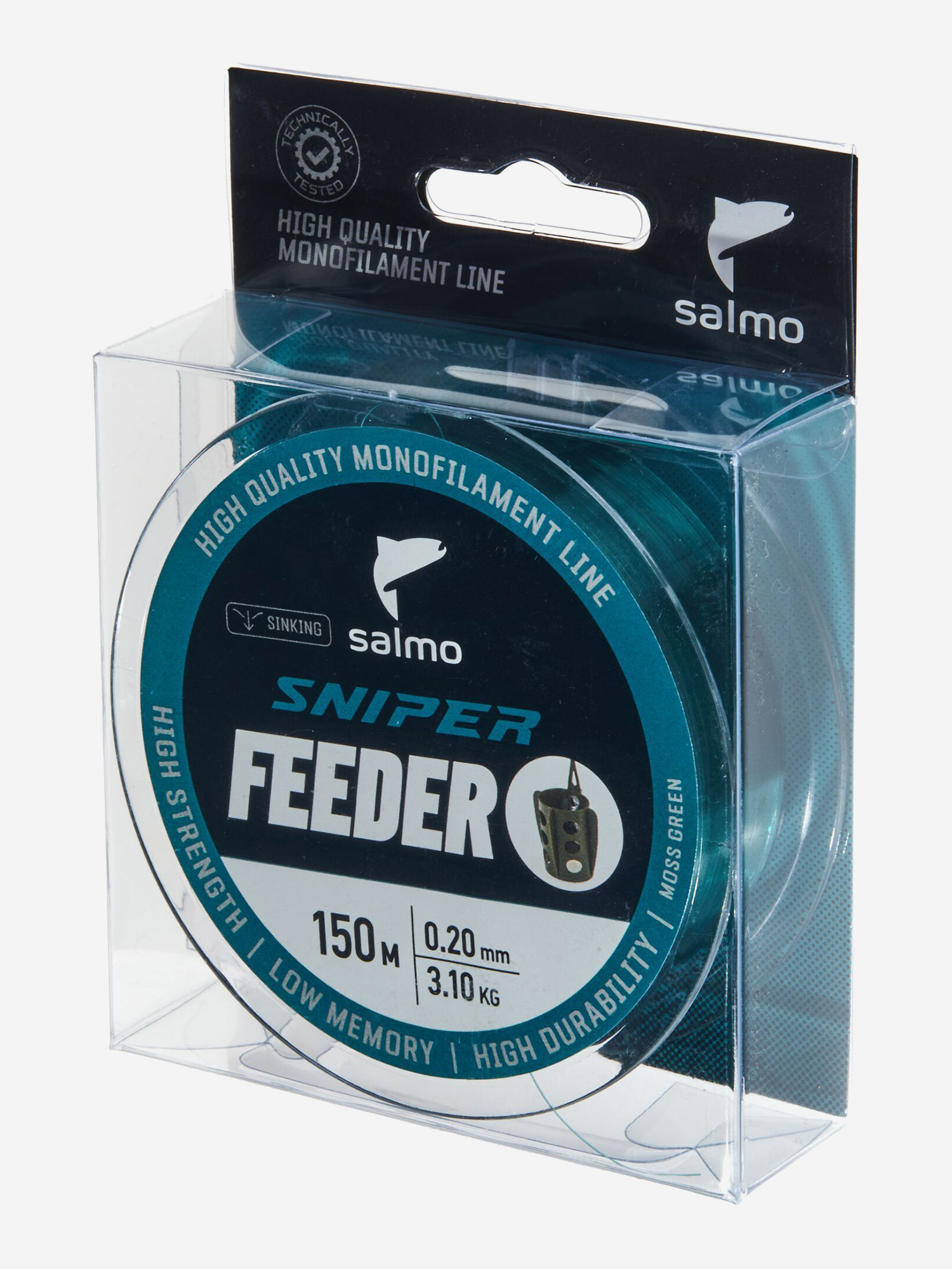 Изображение товара Леска рыболовная Salmo Sniper FEEDER Moss Green монофильная 150 м