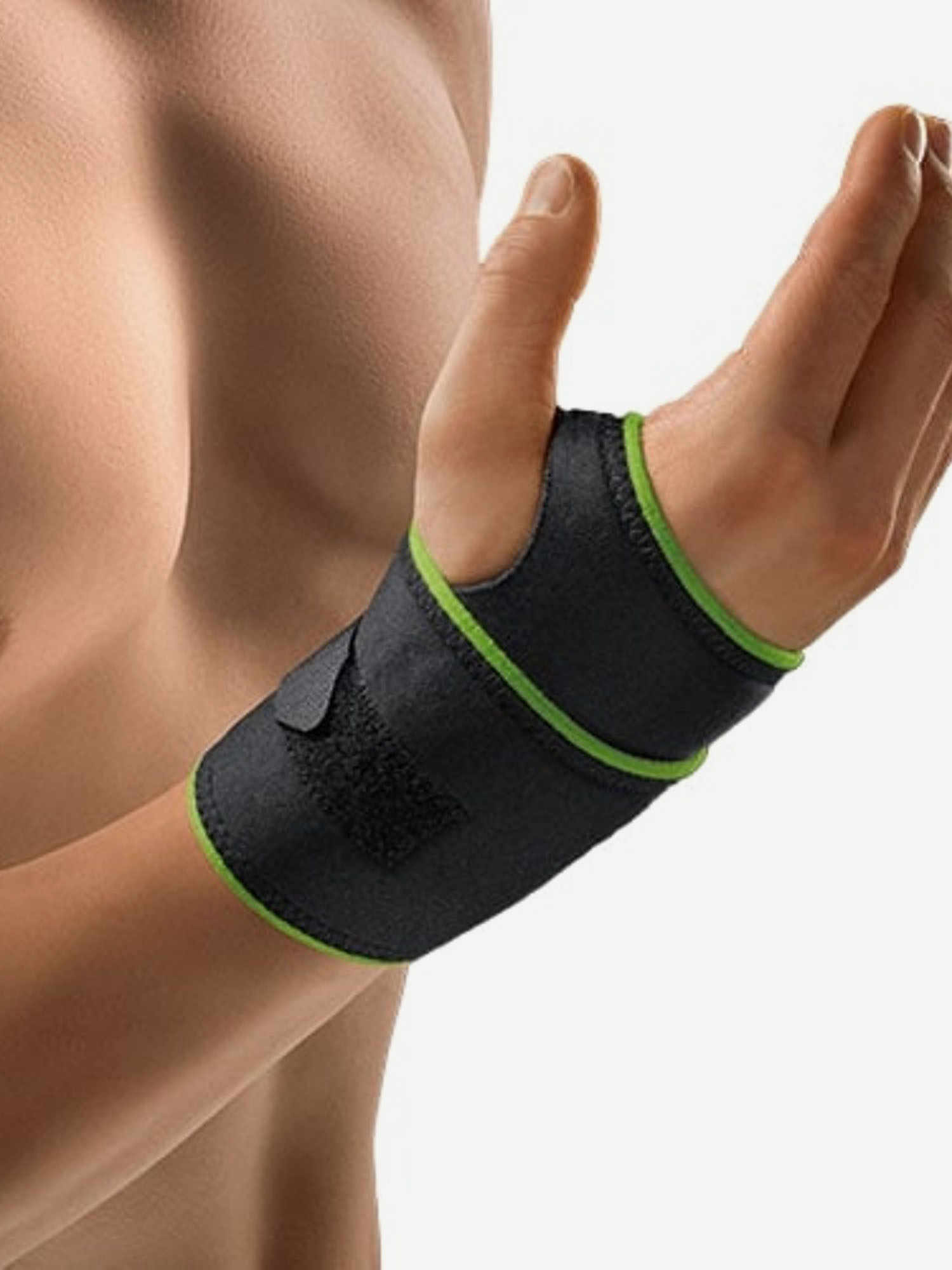 

Суппорт лучезапястного сустава Bort Medical ActiveColor® Sport Wrist Support, НА ЛЕВУЮ РУКУ, Черный