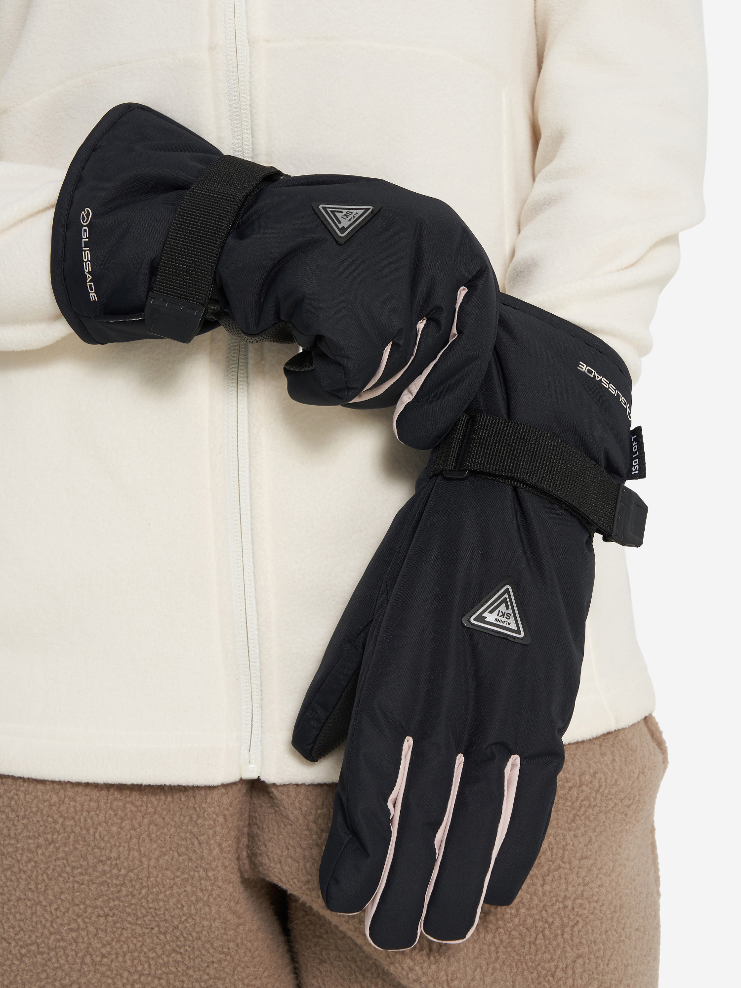 

Перчатки женские Glissade, Черный