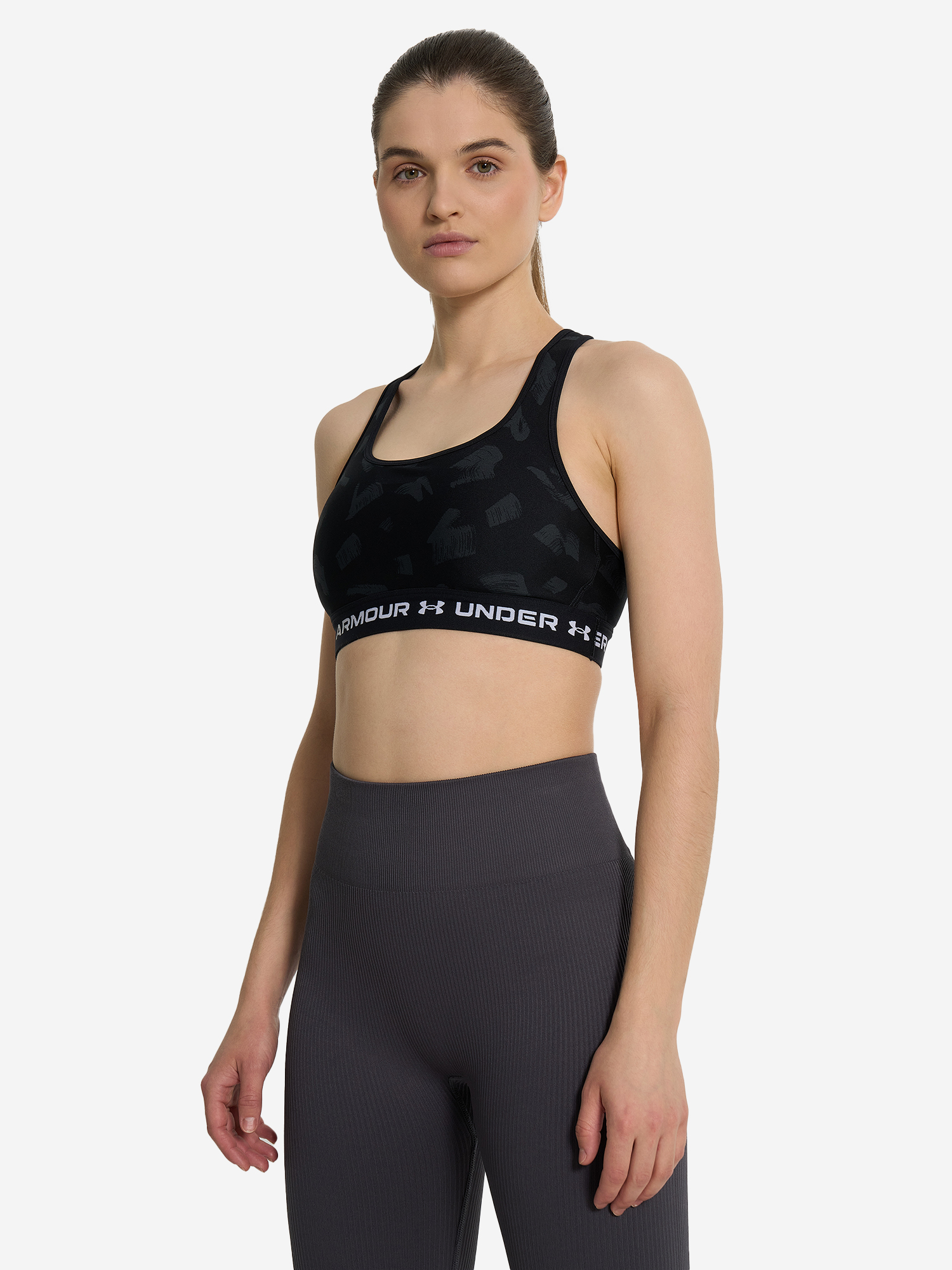 фото Топ бра спортивный under armour, черный