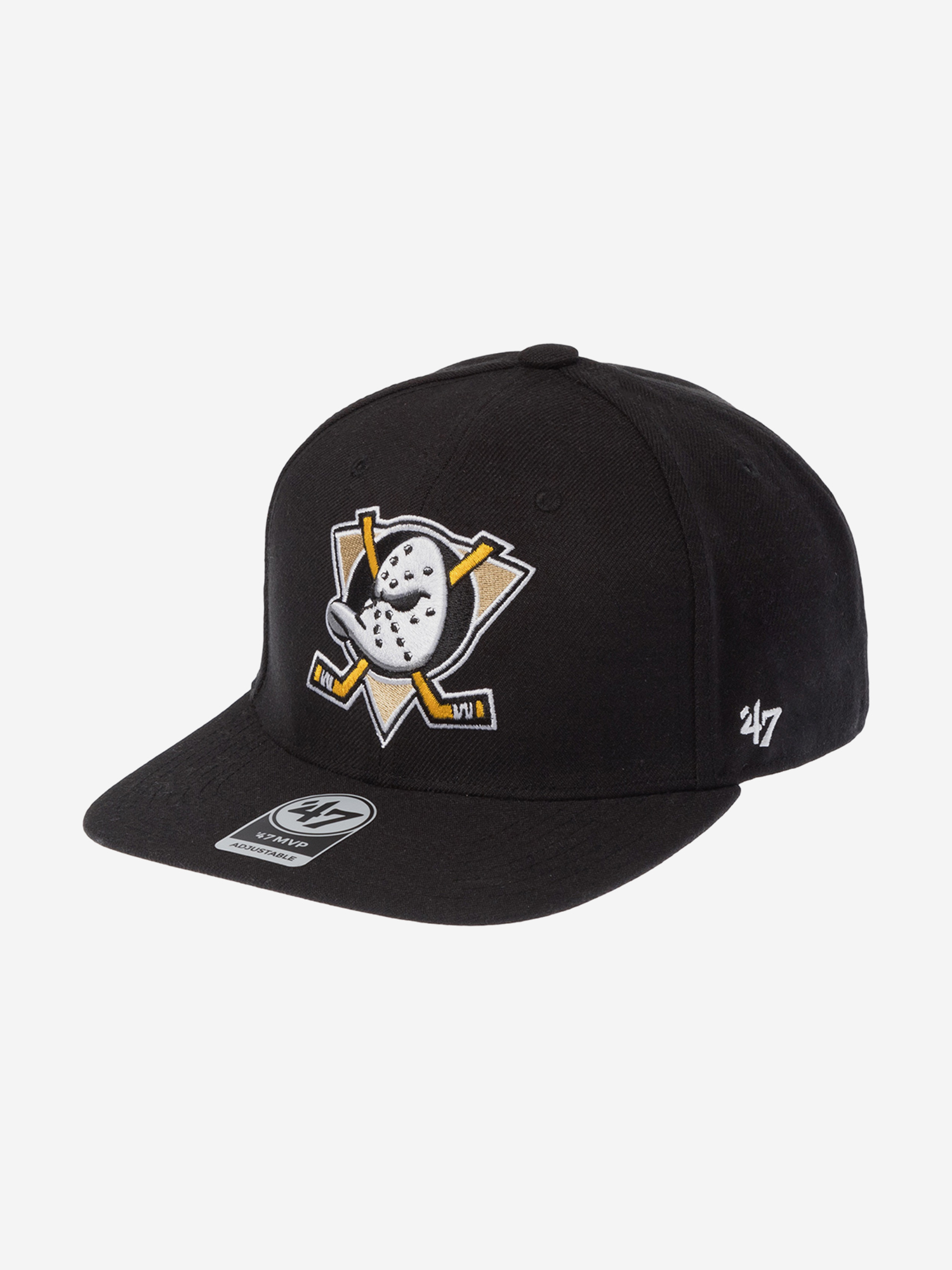 Изображение товара Бейсболка 47 BRAND Anaheim Ducks NHL с прямым козырьком, унисекс Изображение товара Бейсболка 47 BRAND Anaheim Ducks NHL с прямым козырьком, унисекс