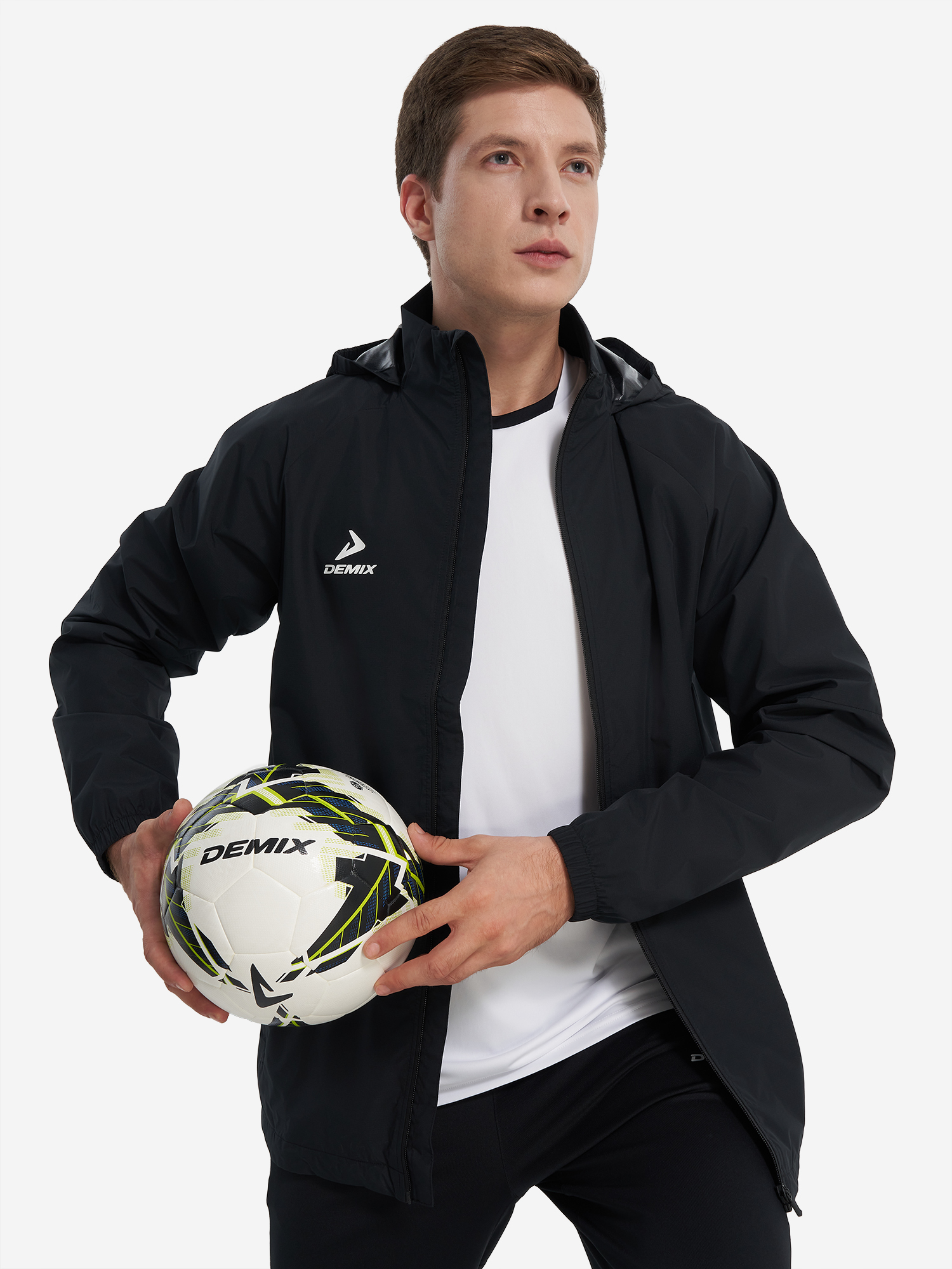 Ветровка мужская Demix Midfielder, Черный