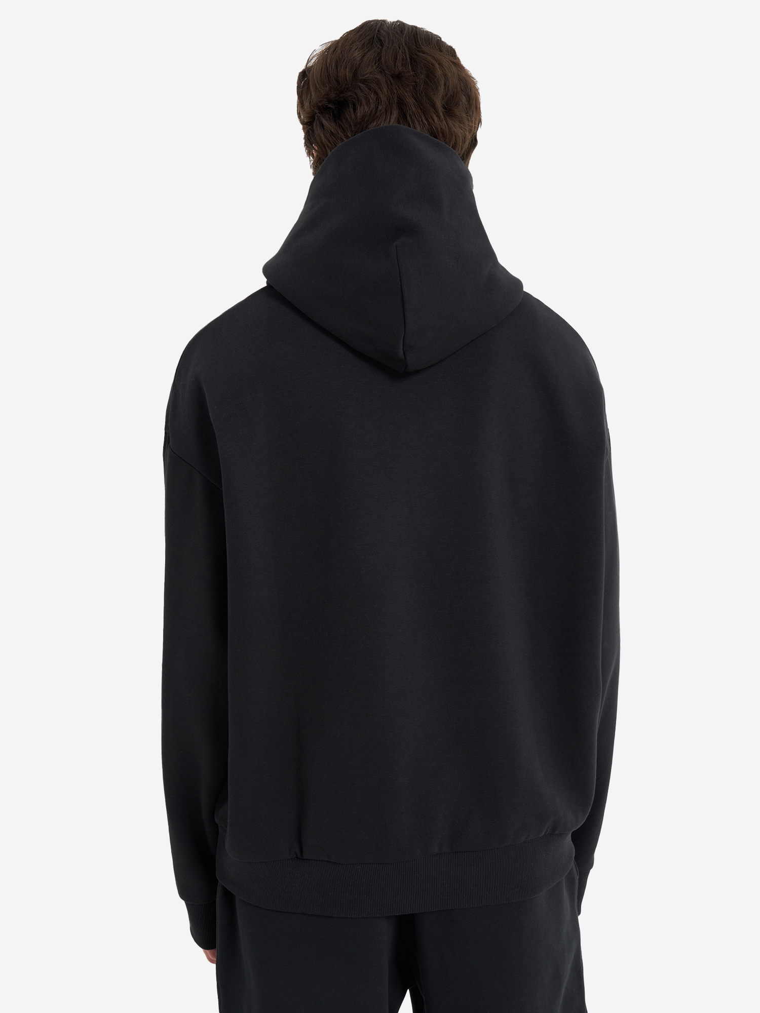 фото Худи мужское fila essentials, черный