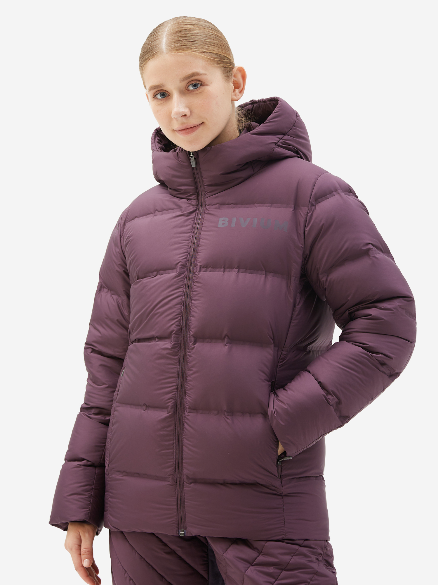 

Пуховик женский BIVIUM, Фиолетовый