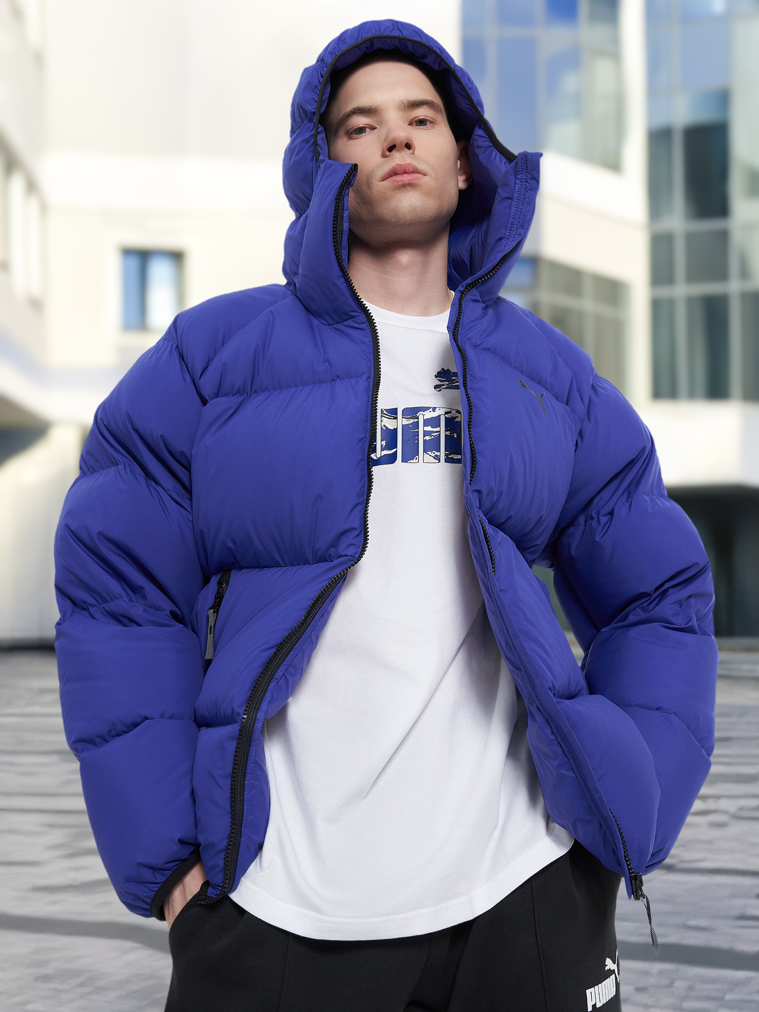 

Пуховик мужской PUMA, Синий