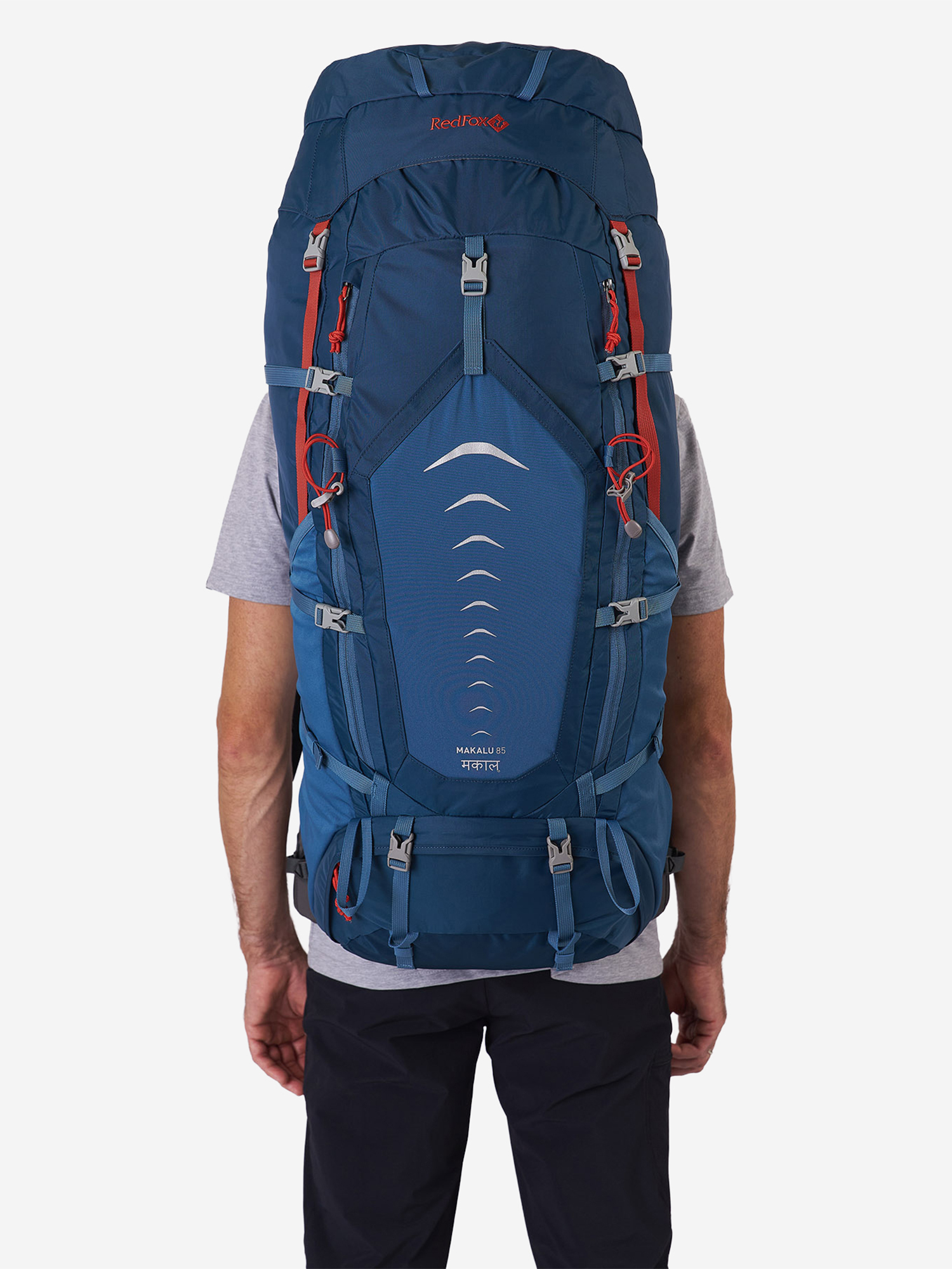 Изображение товара Рюкзак Red Fox Makalu 85 V5, Океан/оранжевый