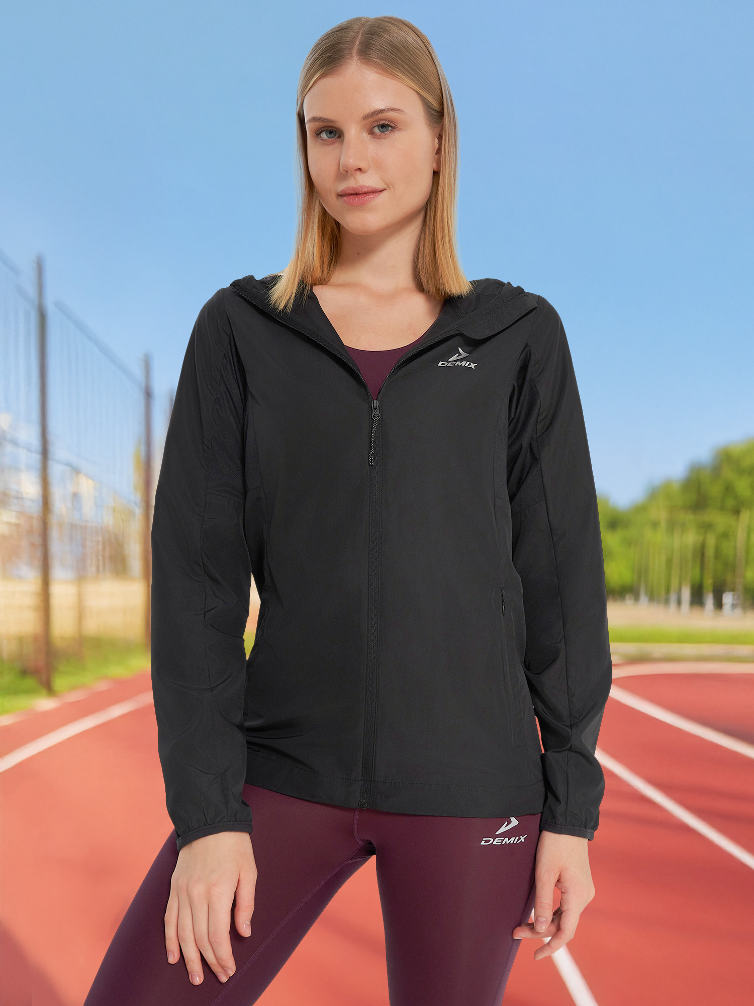 Ветровка Demix, черный, арт. 33601