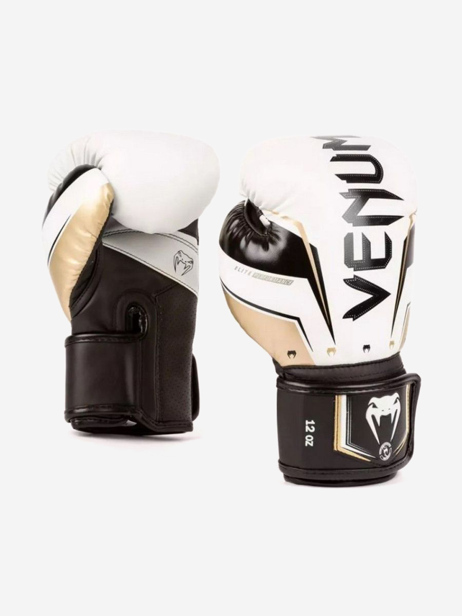 

Перчатки Venum Elite Evo Wite/Gold, Белый